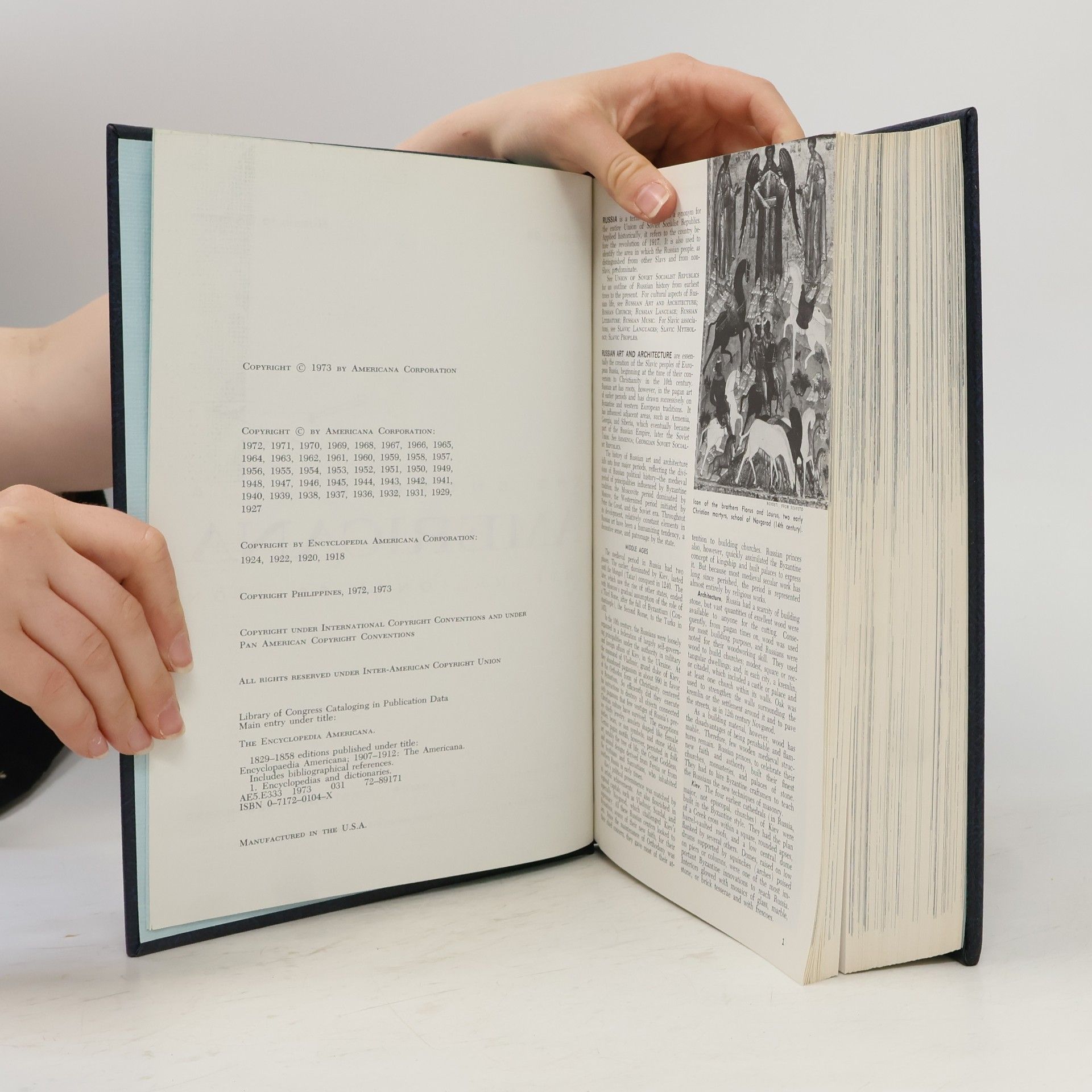 Various authors The Encyclopedia Americana, 24, Russia to Silius