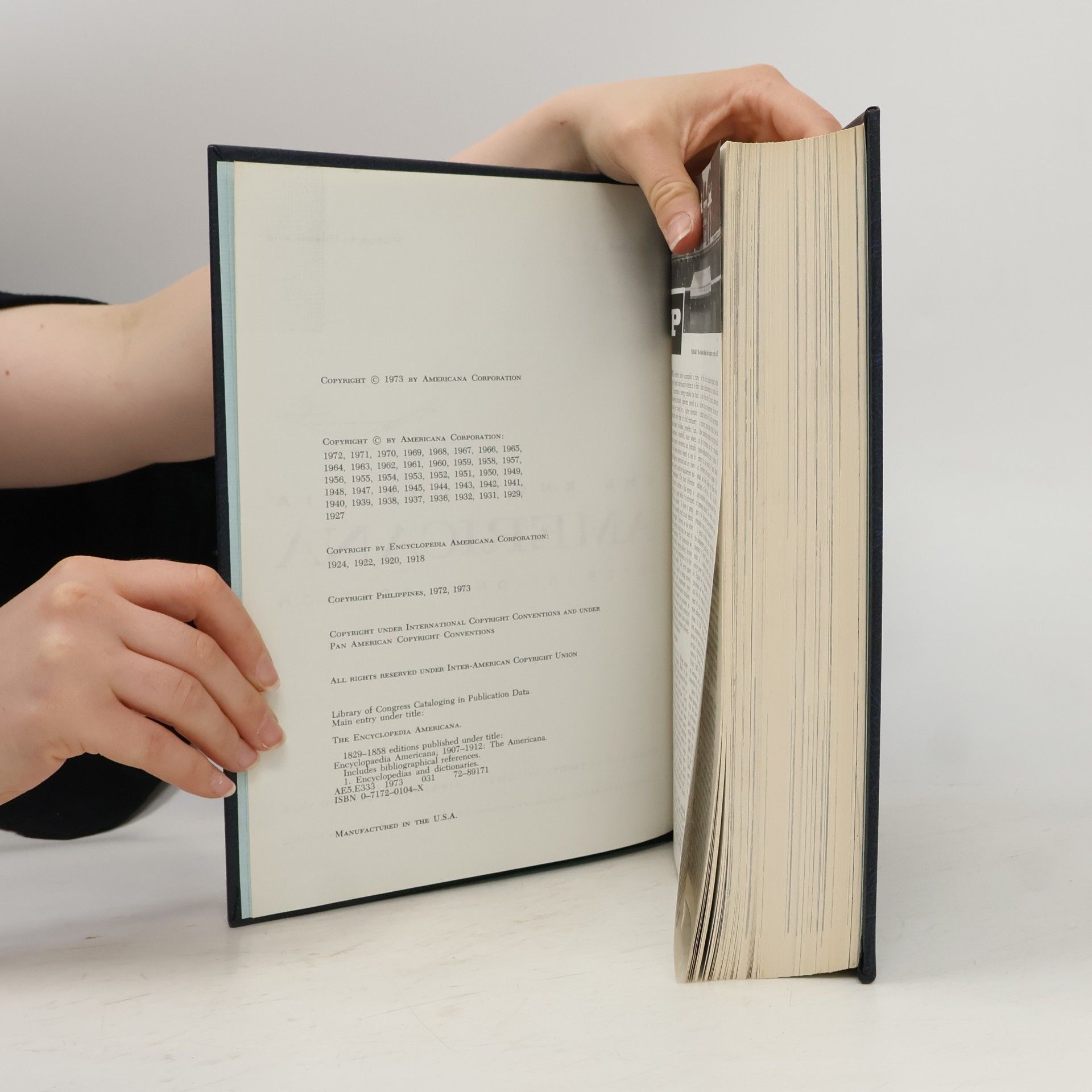 Autorenkollektiv The Encyklopedia Americana - vol. 23