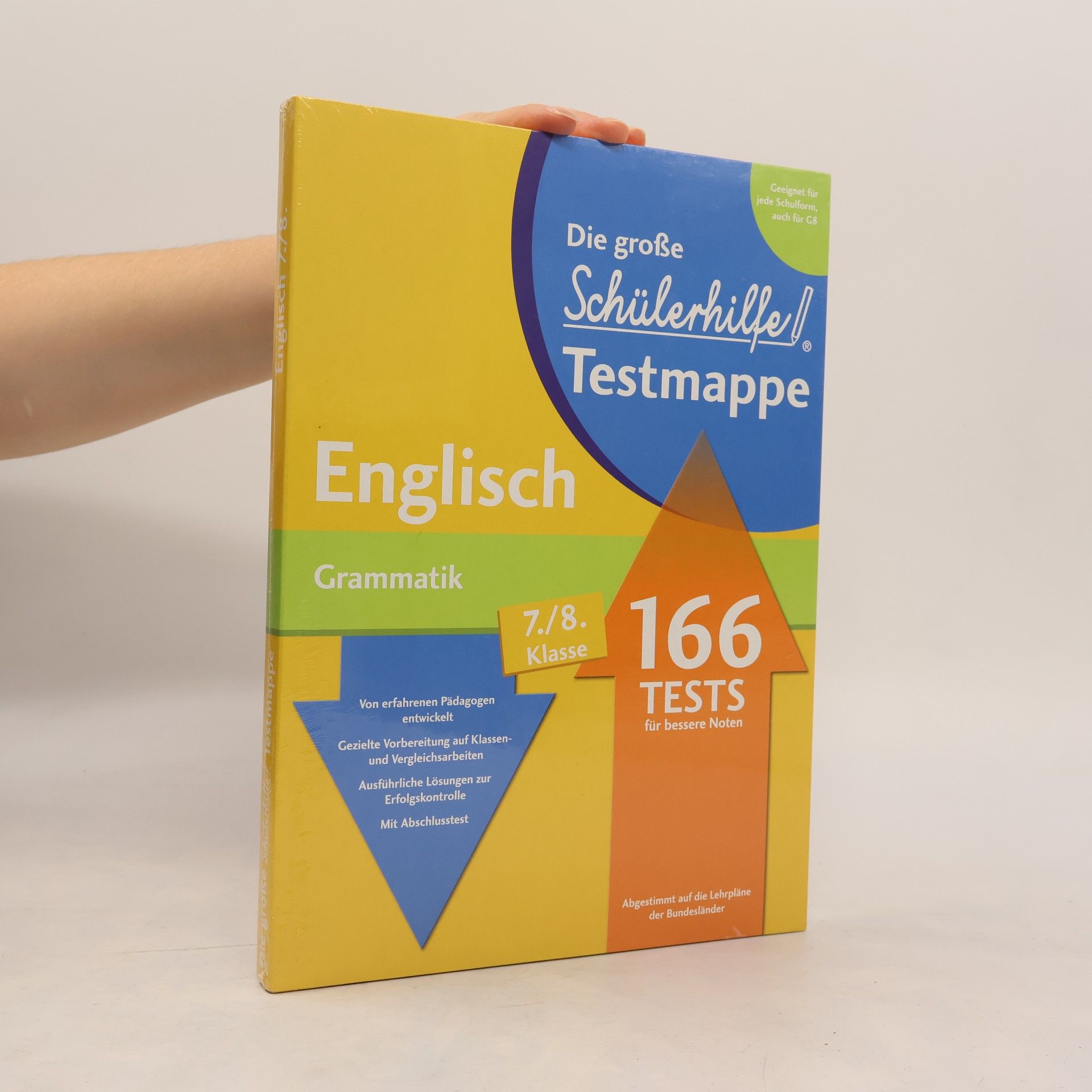 Autorenkollektiv Die große Schülerhilfe-Testmappe. Englisch. Grammatik. 7./8. Klasse