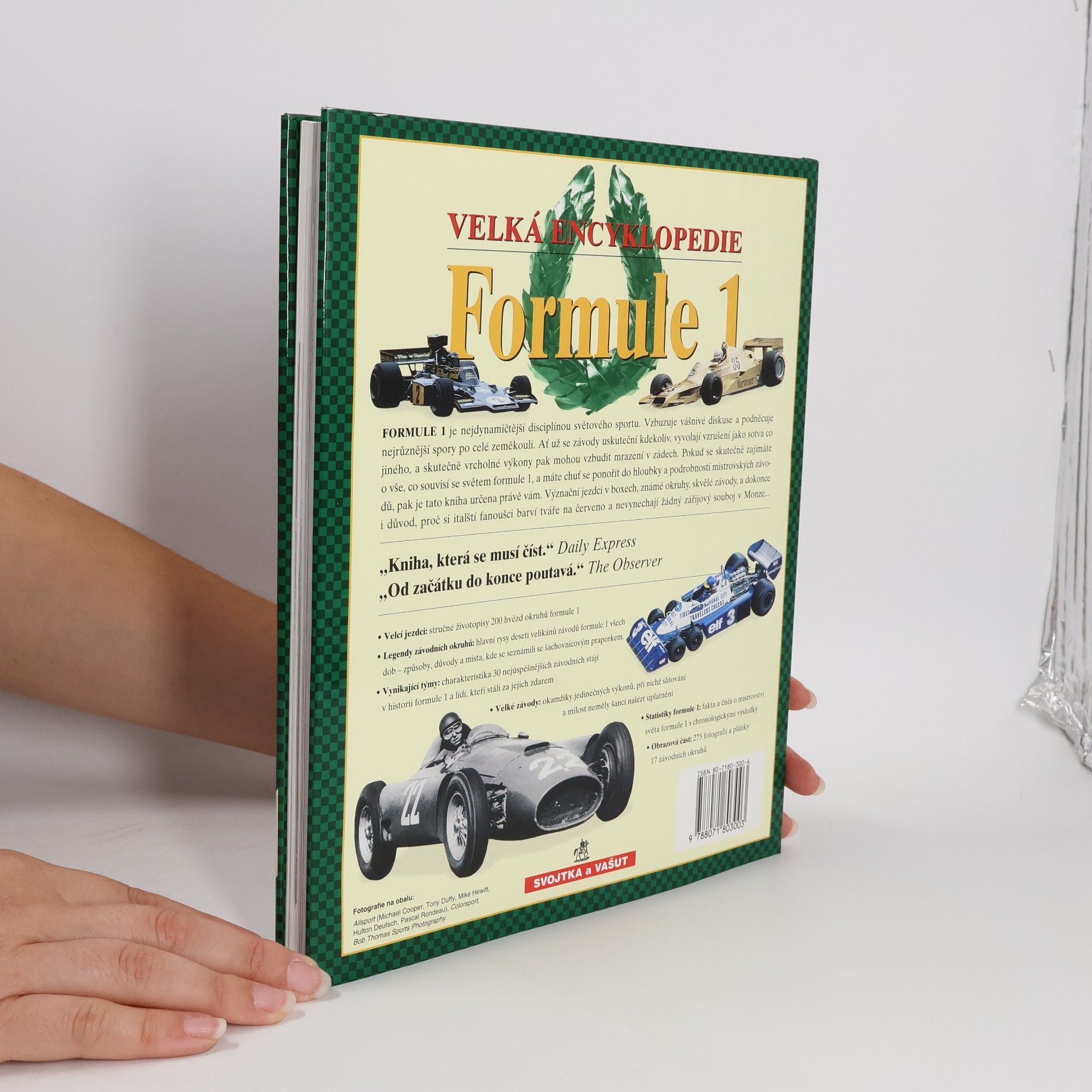 Bruce Jones Velká encyklopedie Formule 1 : nejnovější průvodce závoděním o velké ceny