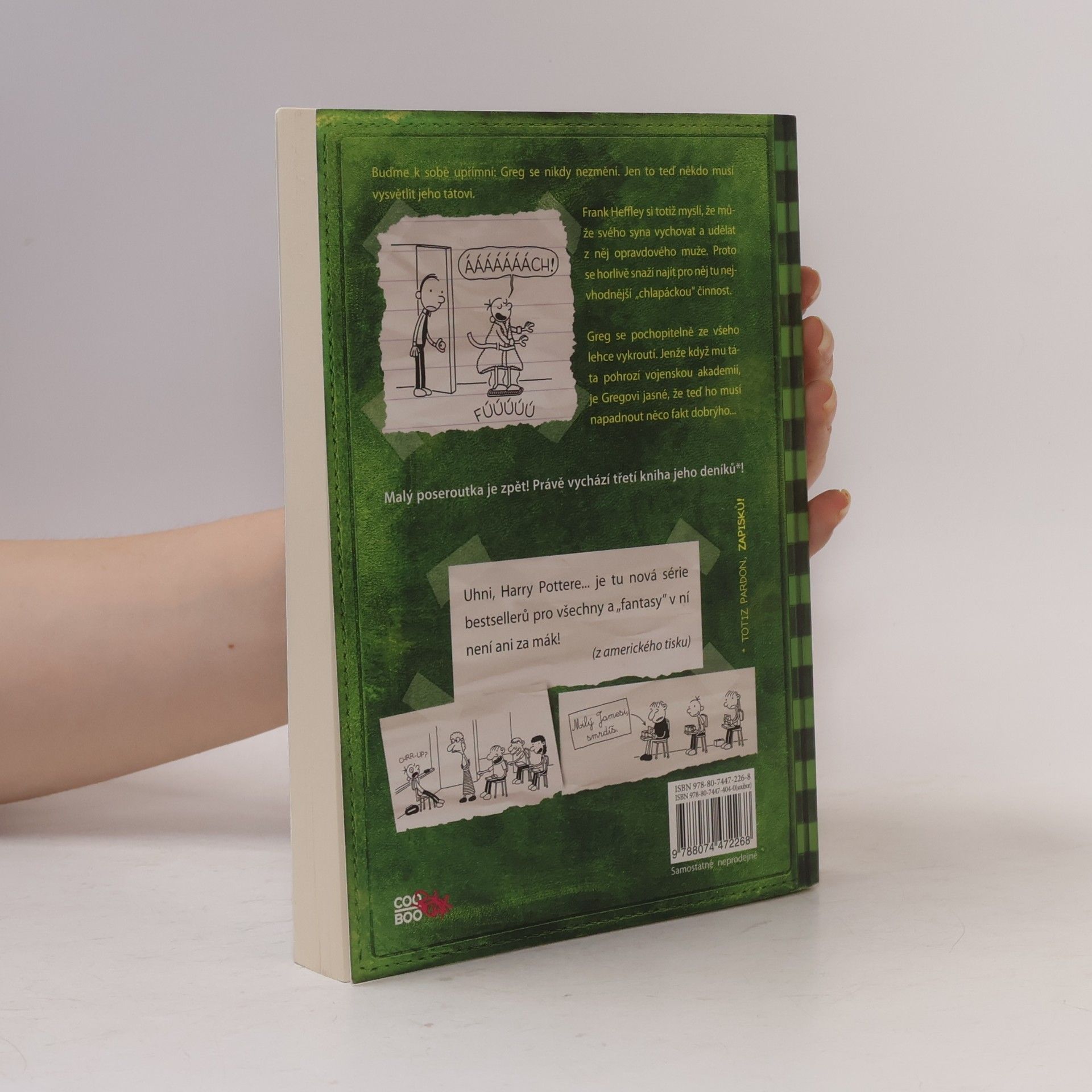 Jeff Kinney Deník malého poseroutky 3. Poslední kapka