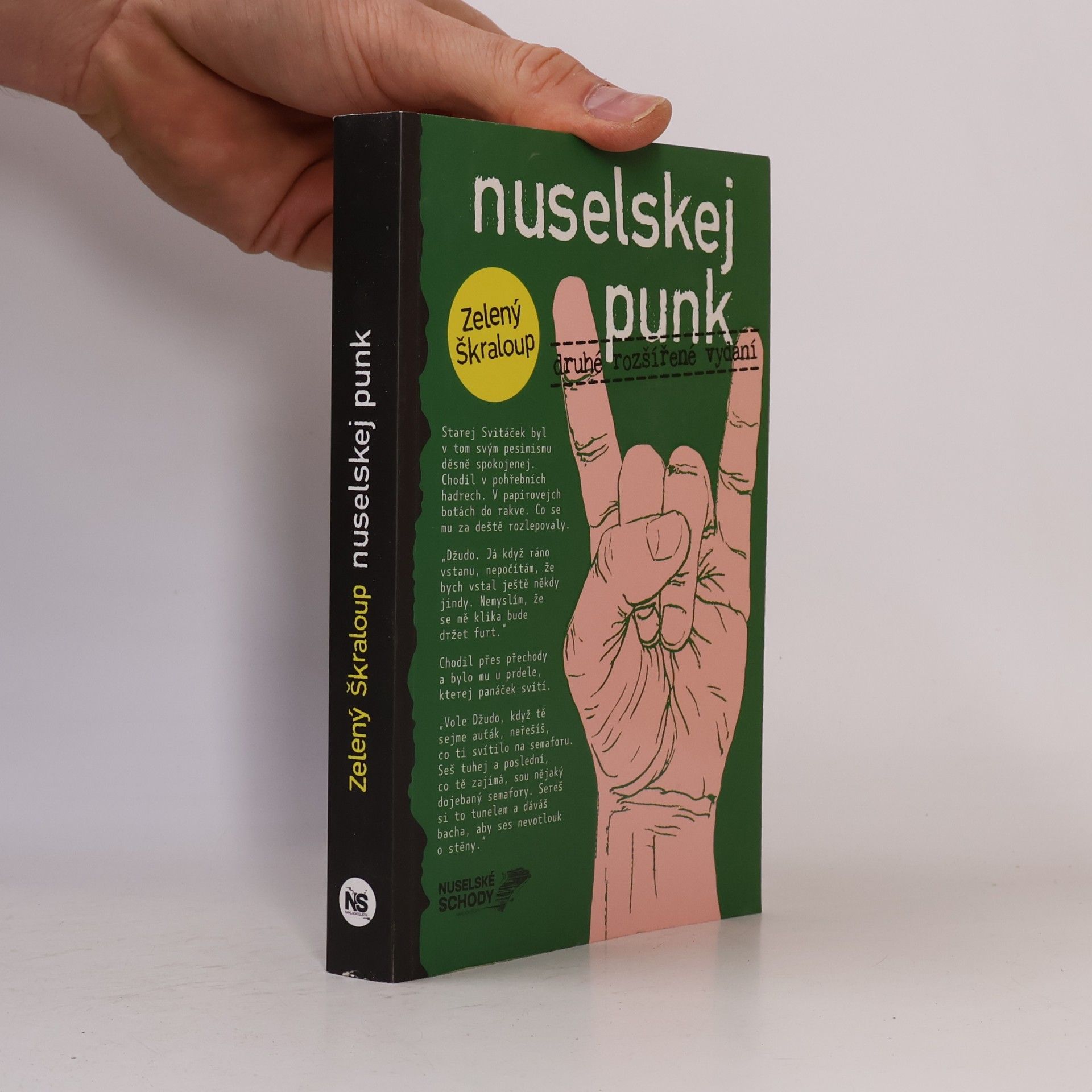 Zelený Škraloup Nuselskej punk