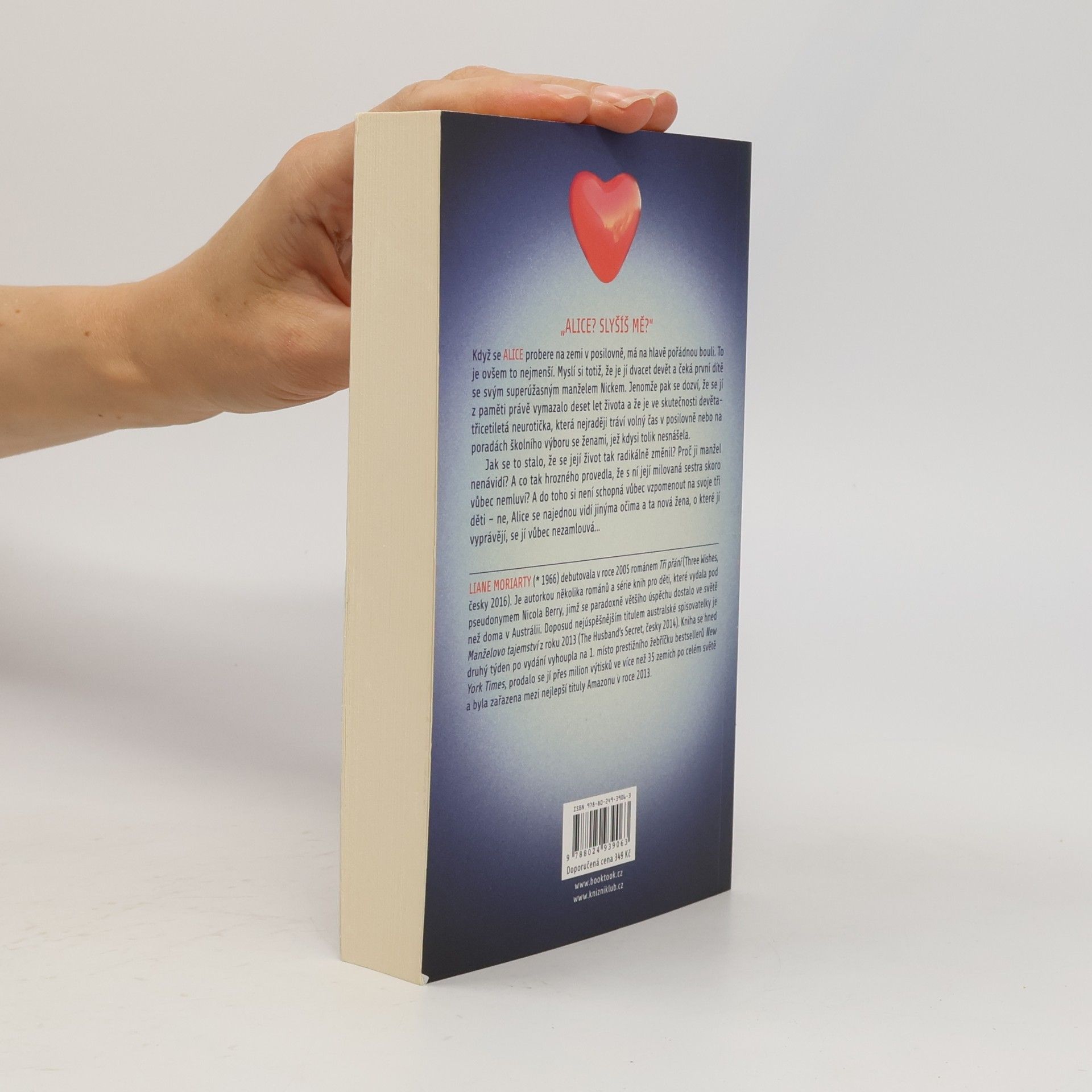 Liane Moriarty Na co Alice zapomněla