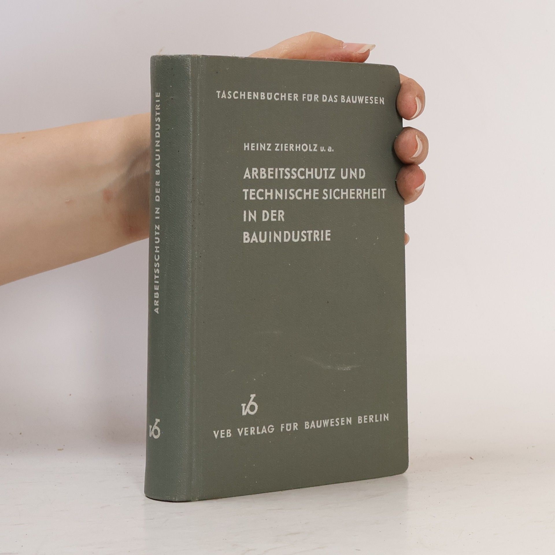Heinz Zierholz Arbeitsschutz und technische Sicherheit in der Bauindustrie
