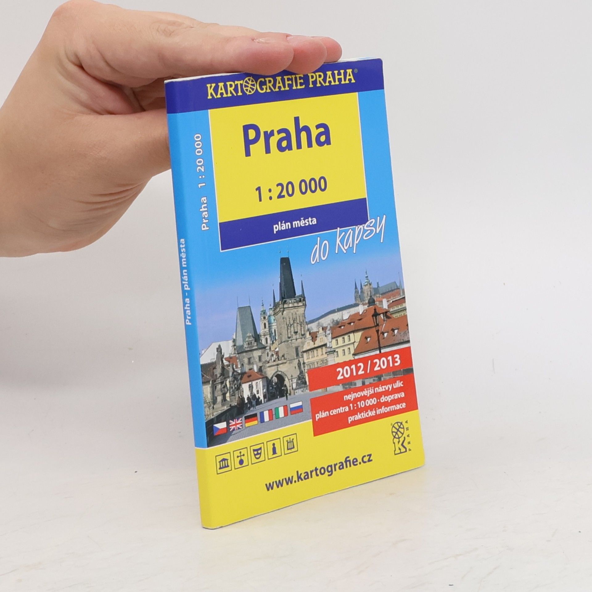 AA.VV. Praha do kapsy plán města