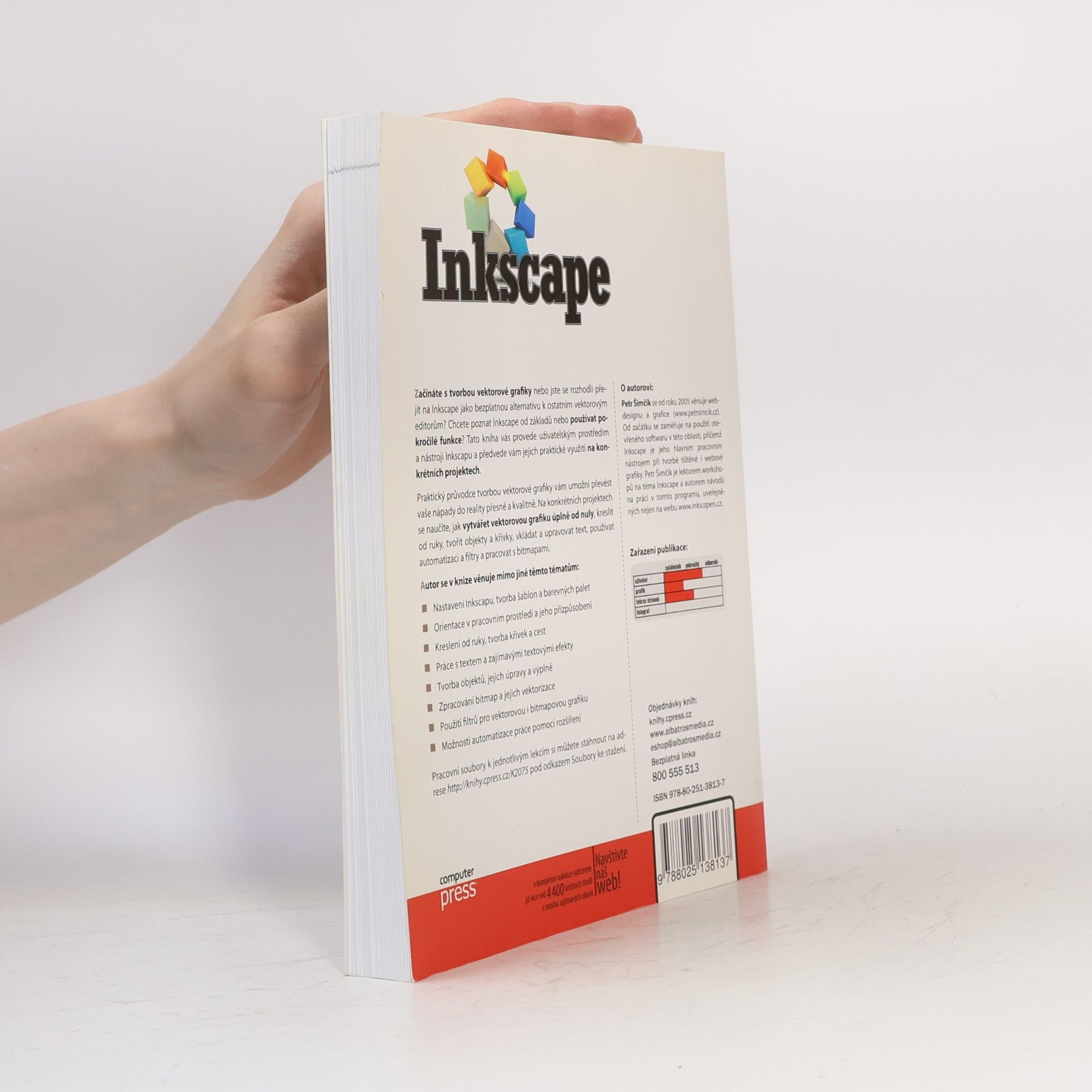 Petr Šimčík Inkscape: Praktický průvodce tvorbou vektorové grafiky