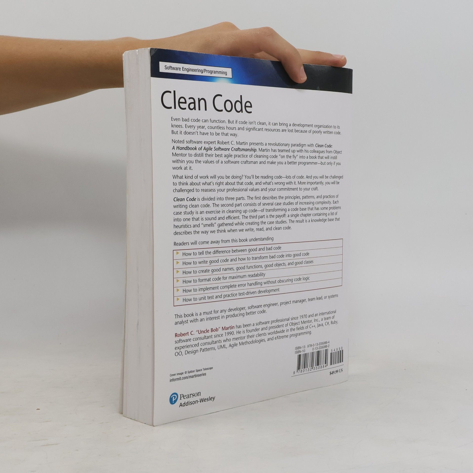 Kolektiv autorů Clean code: a handbook of agile software craftsmanship