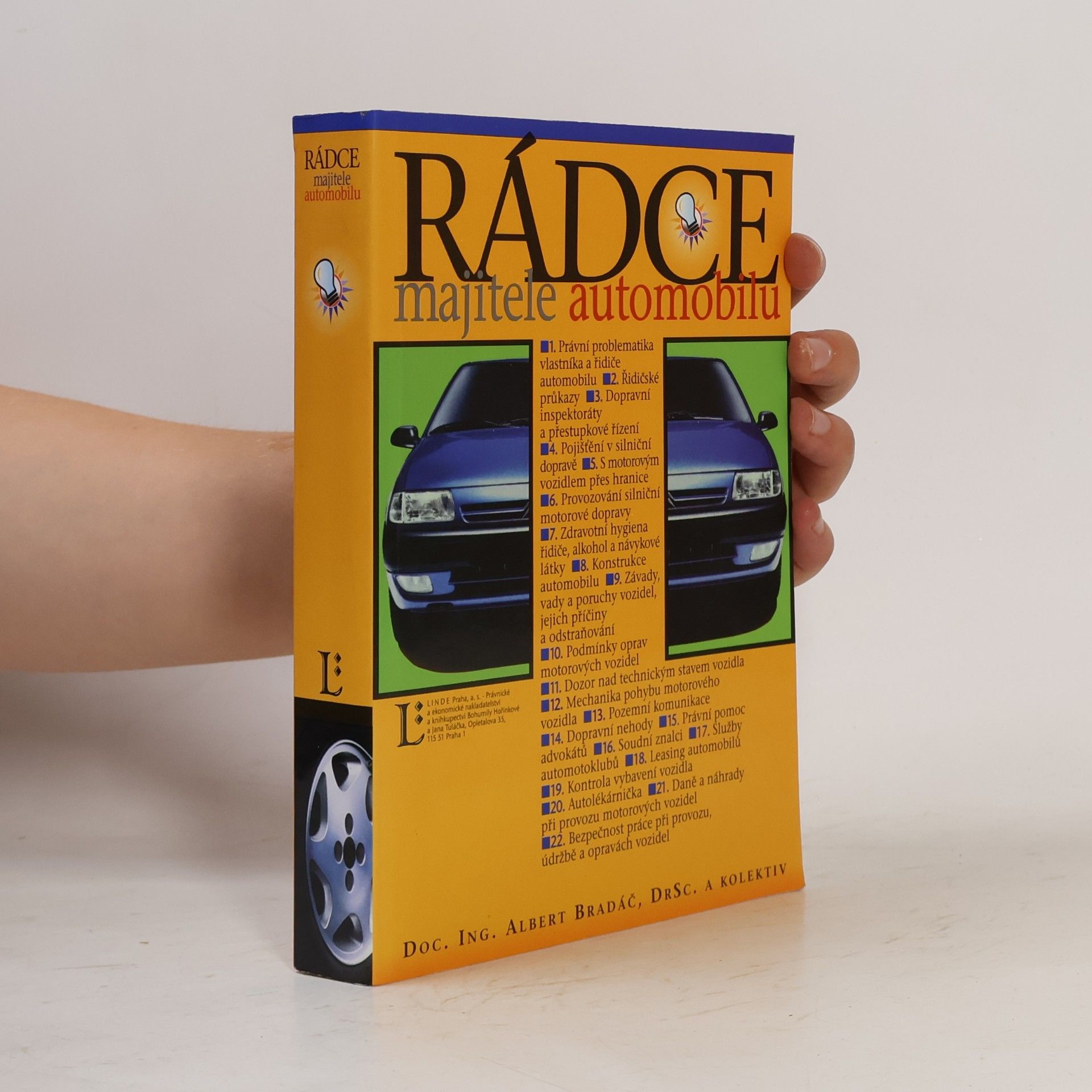 Albert Bradáč Rádce majitele automobilu. Do přihrádky automobilu