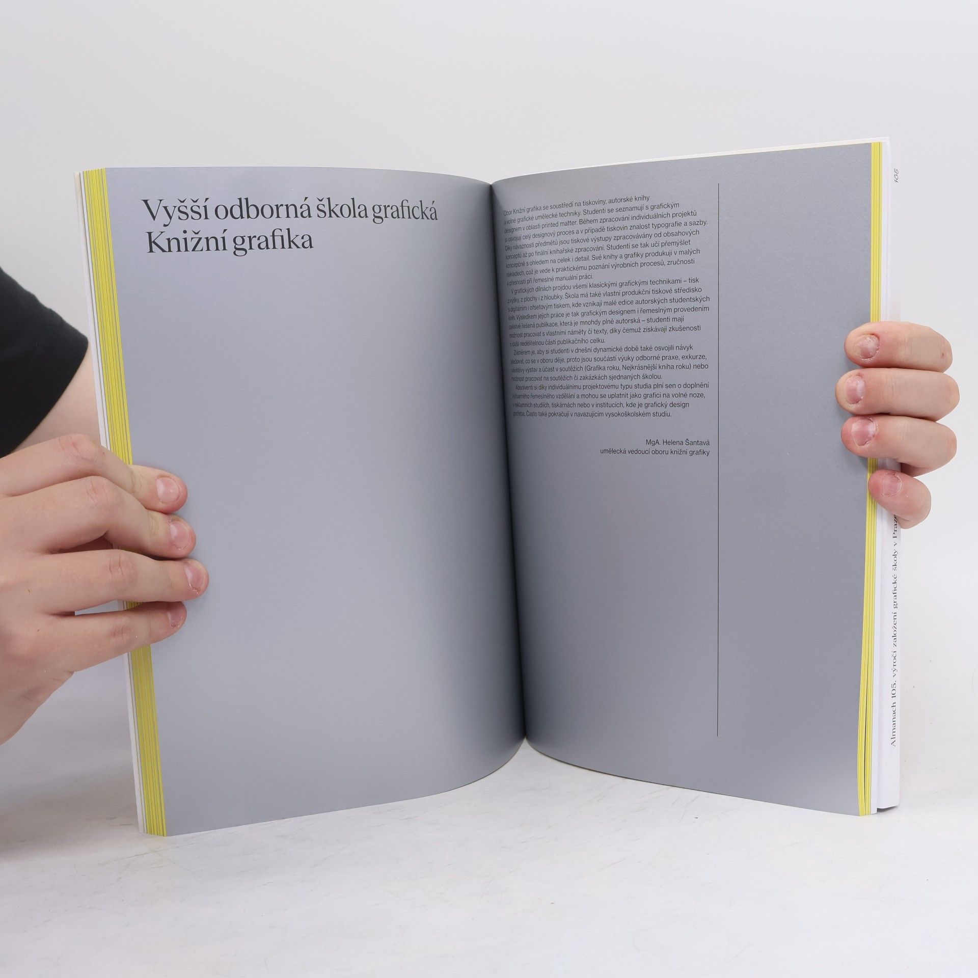 Various authors Almanach 105. výročí založení grafické školy v Praze