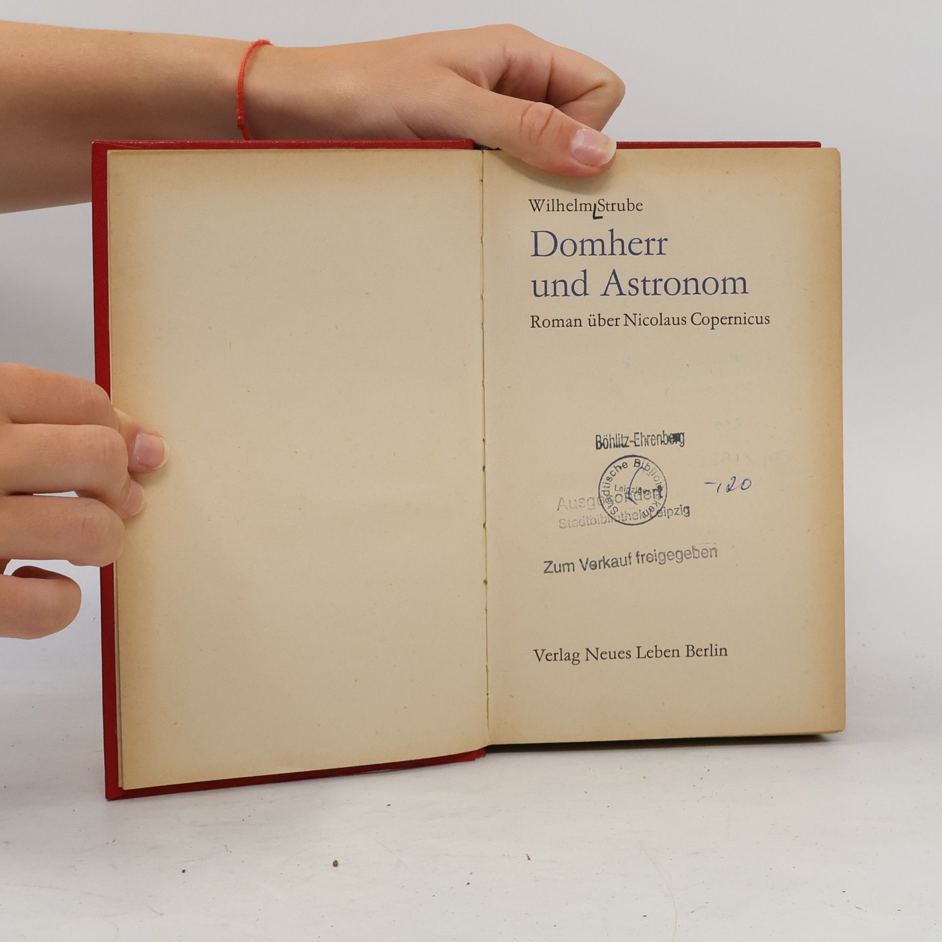 Wilhelm Strube Domherr und Astronom