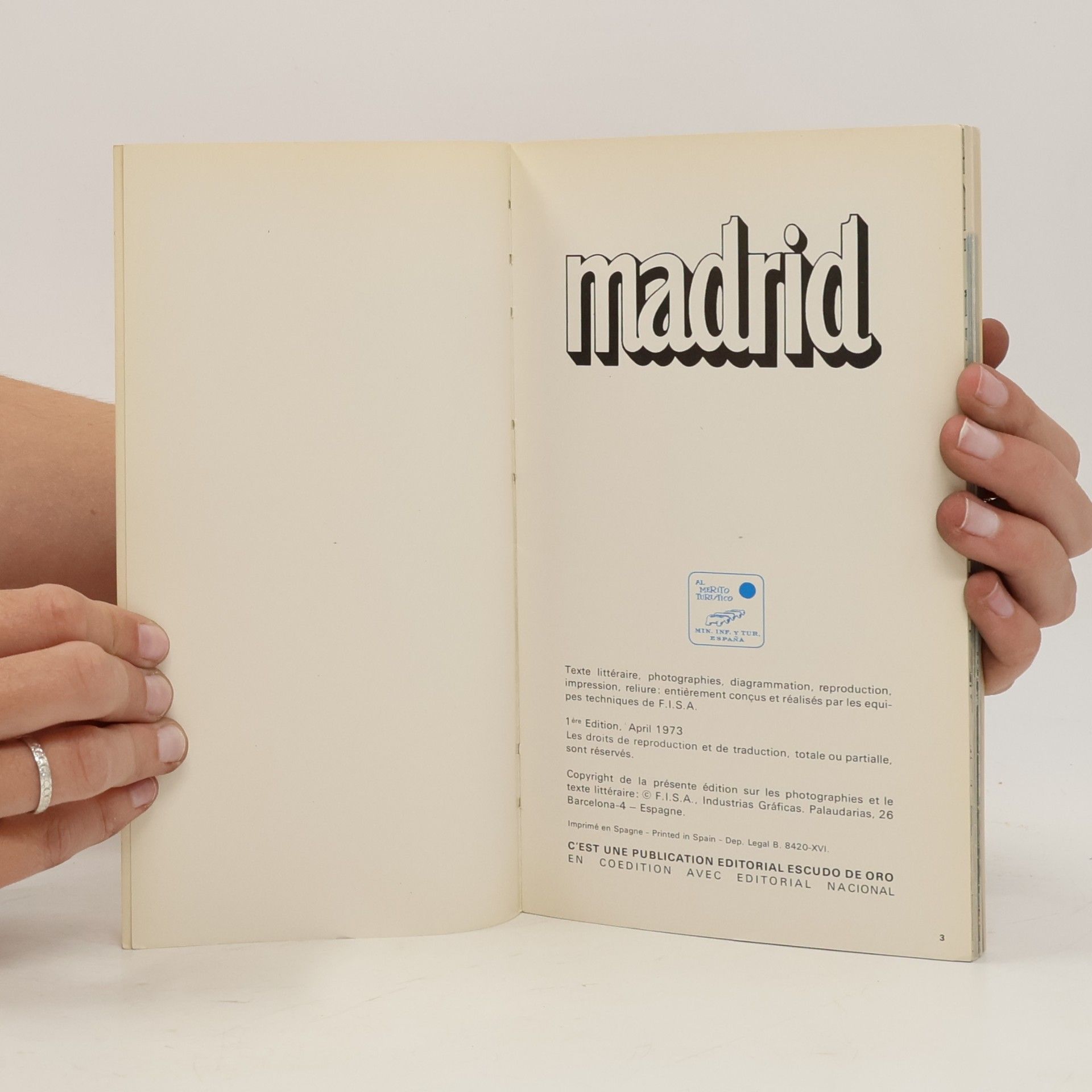 Auteurscollectief Guide de Madrid 1