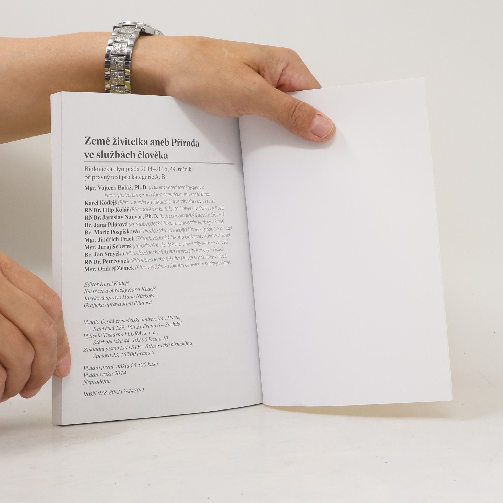 Various authors Země živitelka aneb Příroda ve službách člověka