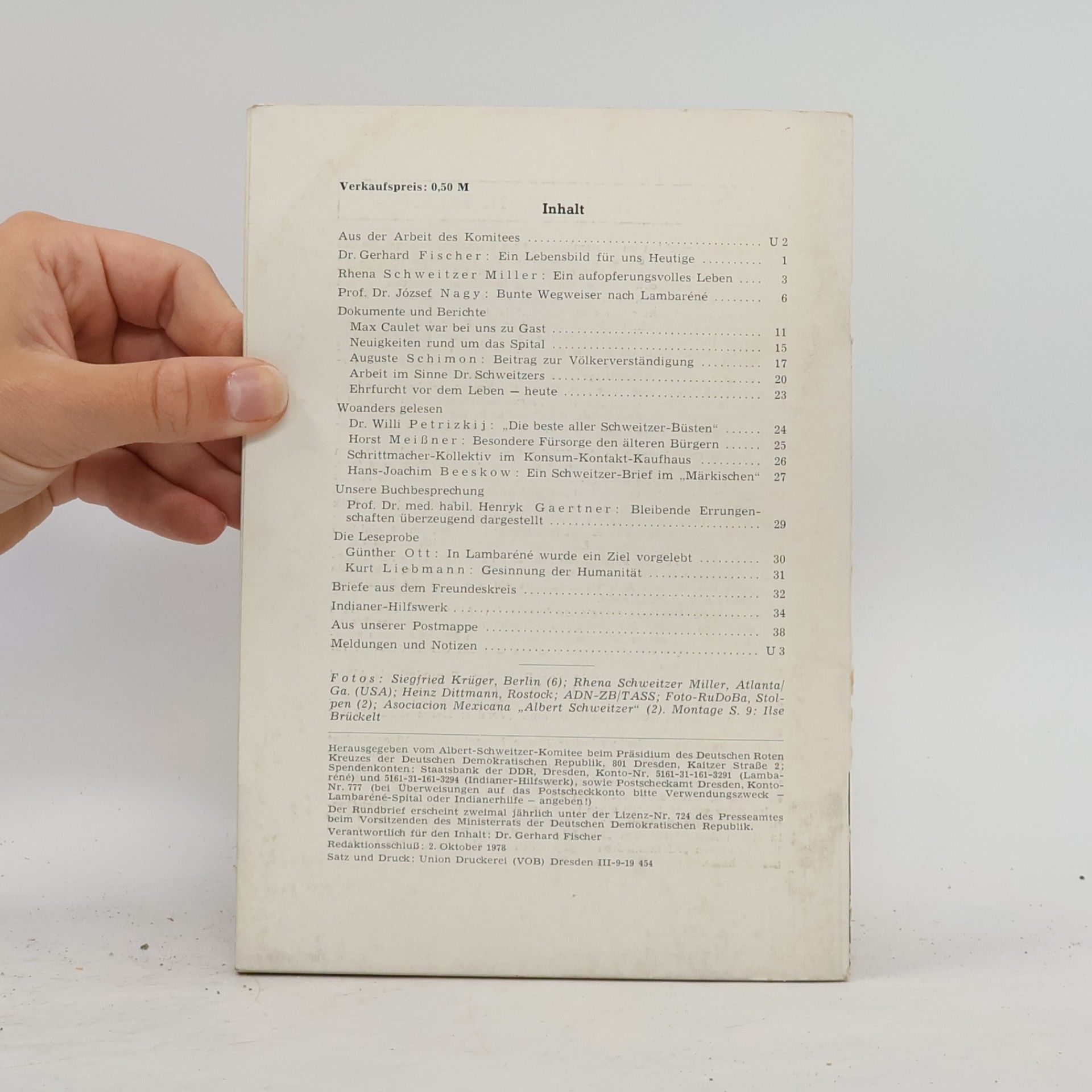 nezn. Rundbrief