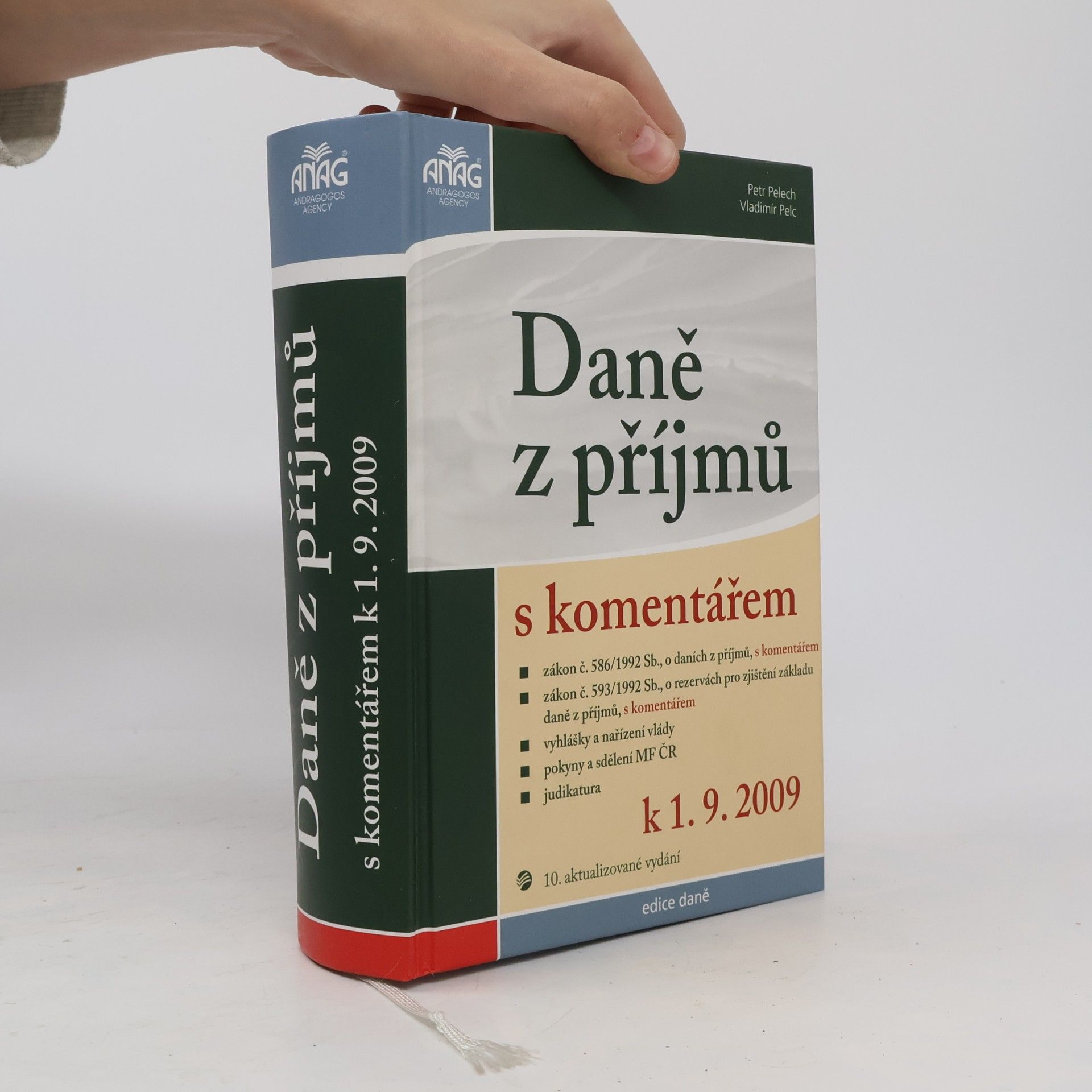 Vladimír Pelc Daně z příjmů s komentářem k 1.9.2009