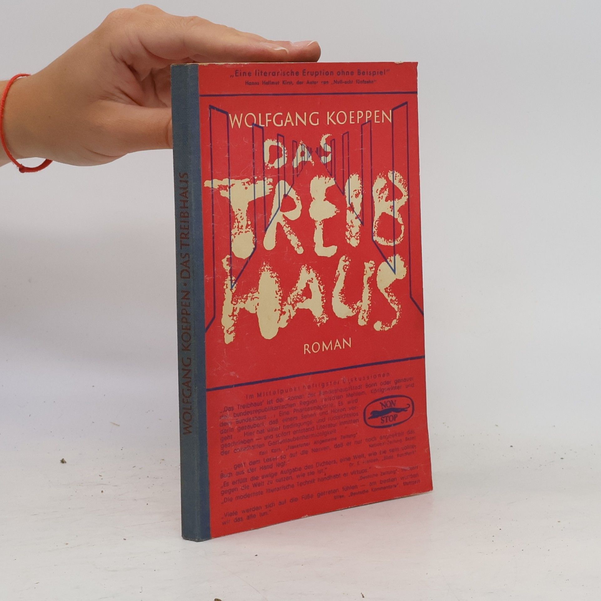 Wolfgang Koeppen Das Treibhaus