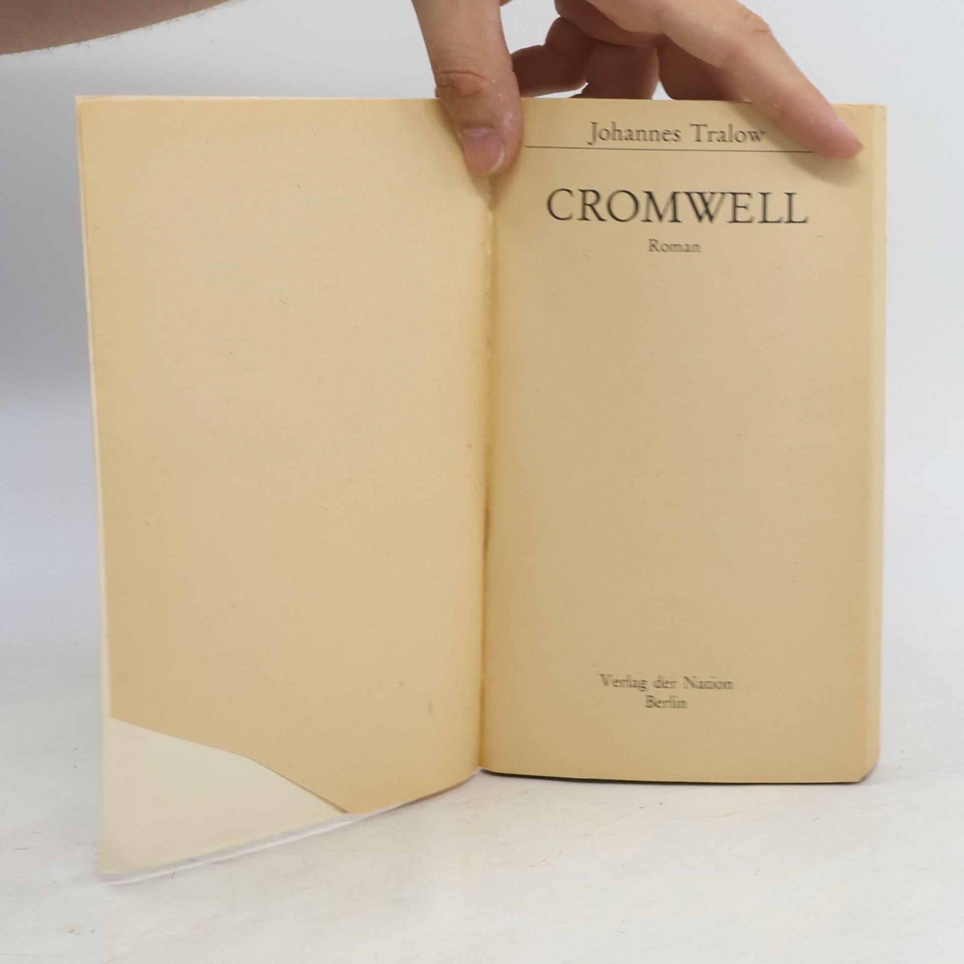 Johannes Tralow Cromwell