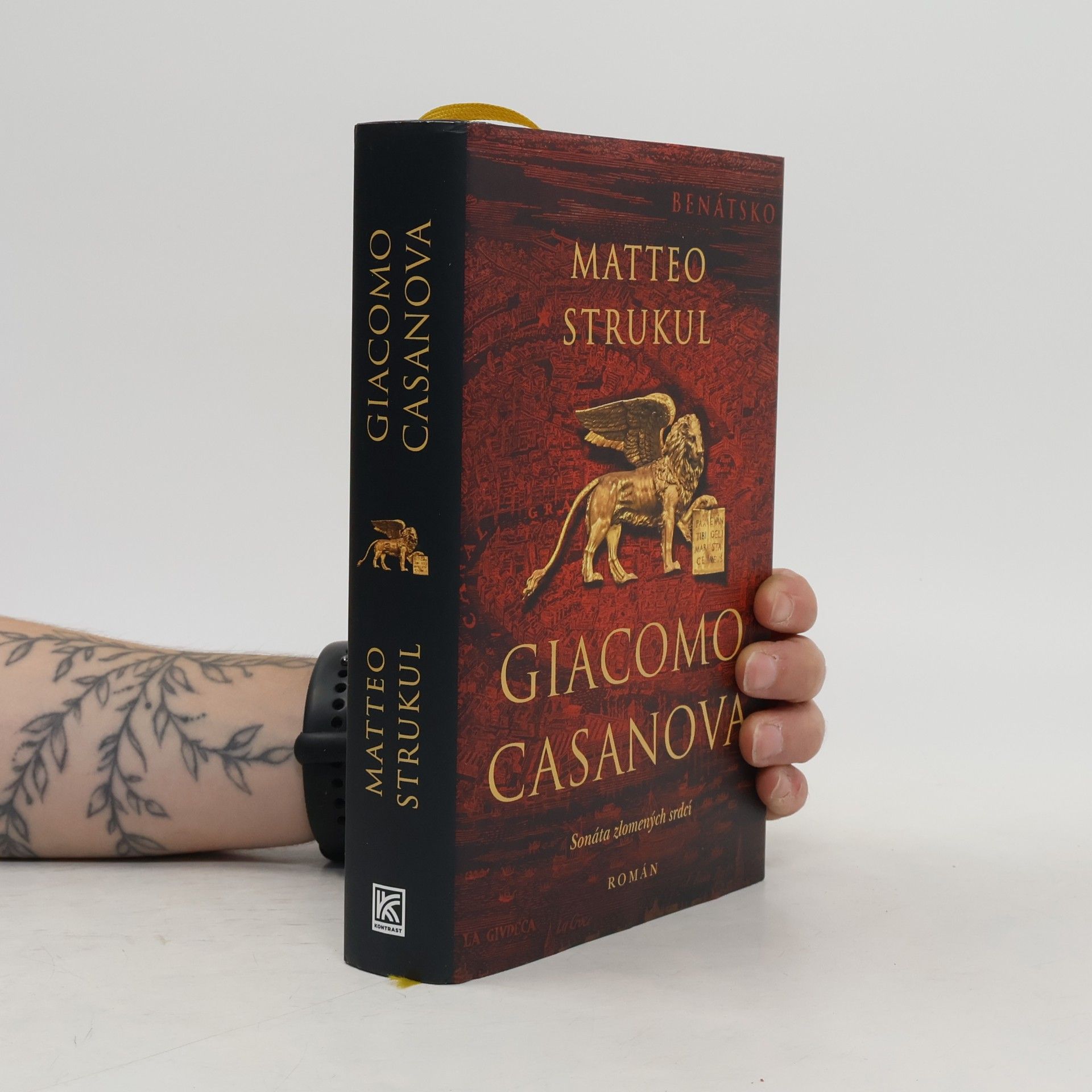 Matteo Strukul Giacomo Casanova: Sonáta zlomených srdcí