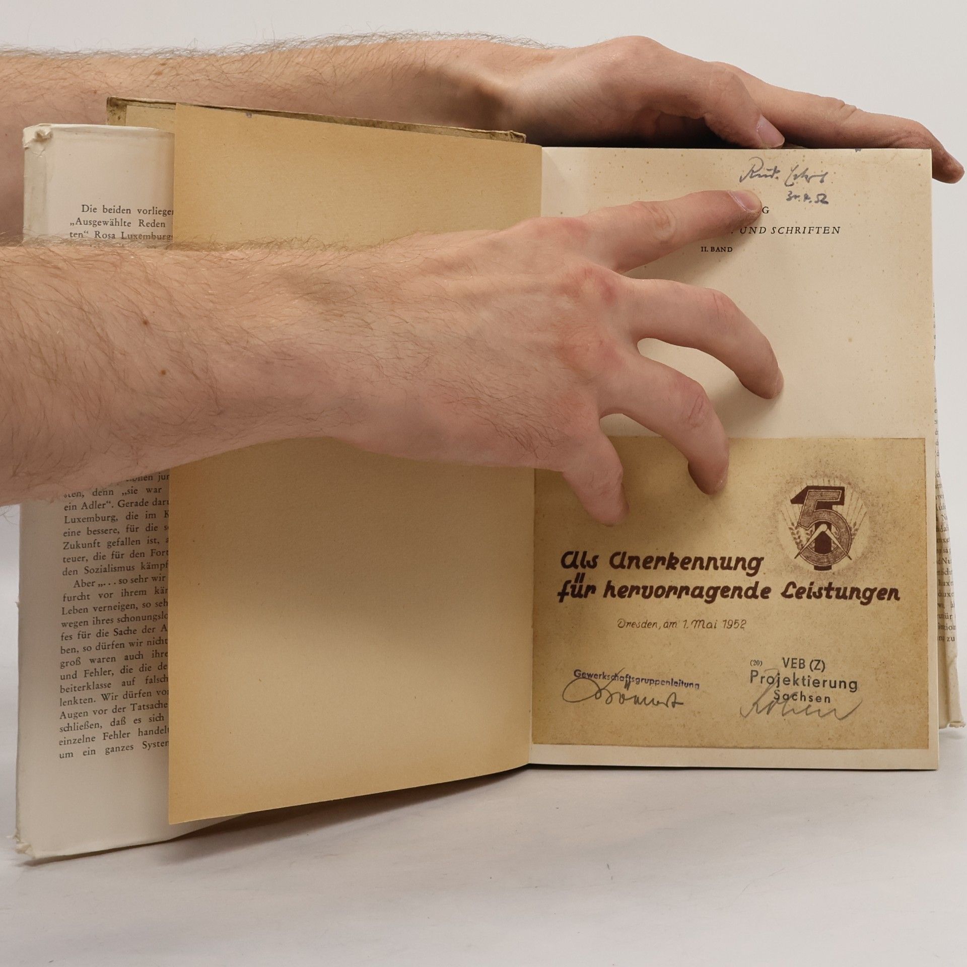 Rosa Luxemburg Ausgewählte Reden und Schriften II.