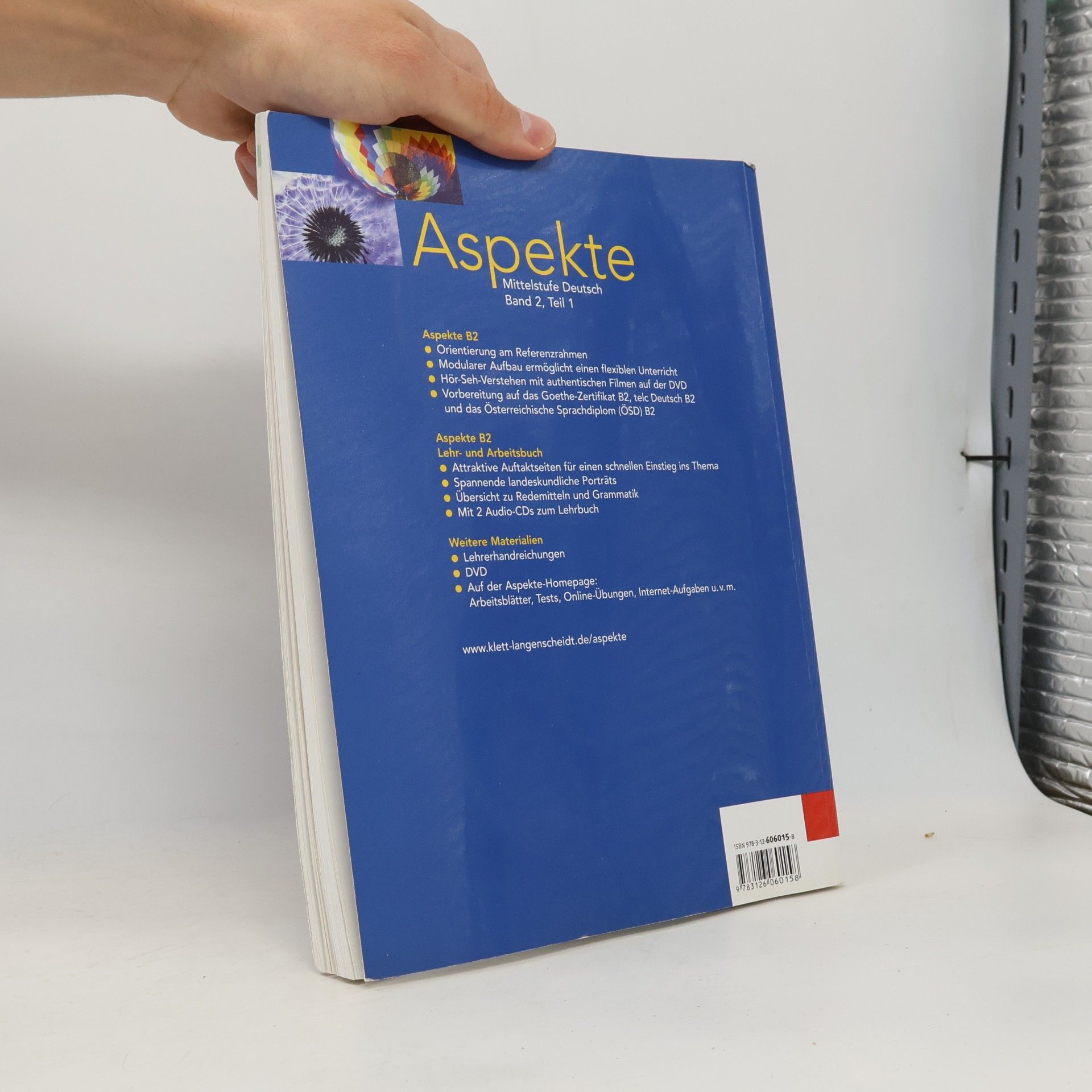 Ute Koithan Aspekte : Mittelstufe Deutsch : Niveau B2. Lehr- und Arbeitsbuch 2. Teil 1