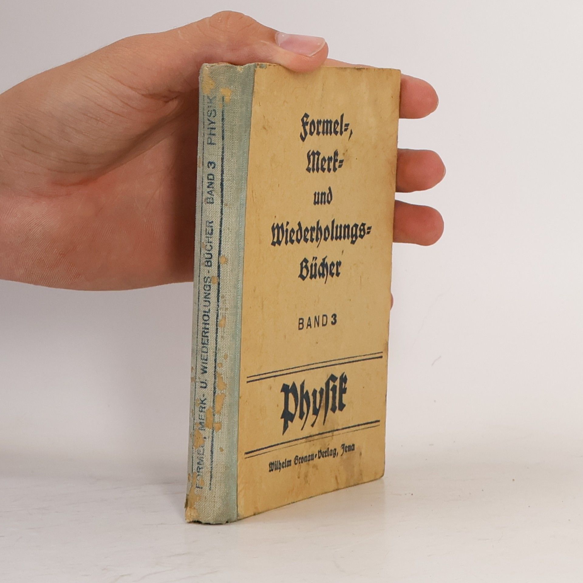 Dr. Max Kaiser Formel, Merk und Wiederholungs Bücher 3. Physik
