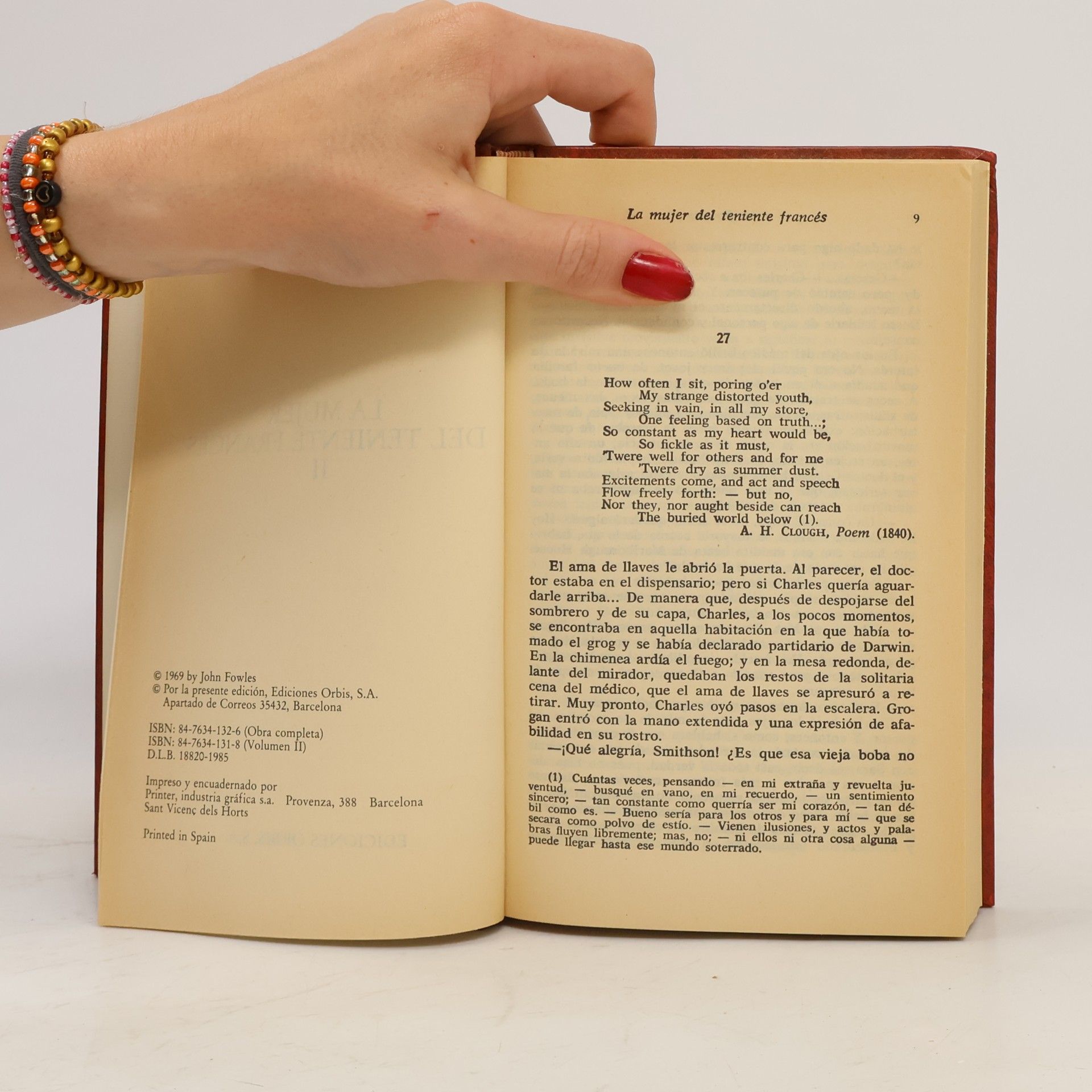 John Fowles Biblioteca Grandes Exitos - 2: La mujer del teniente Frances