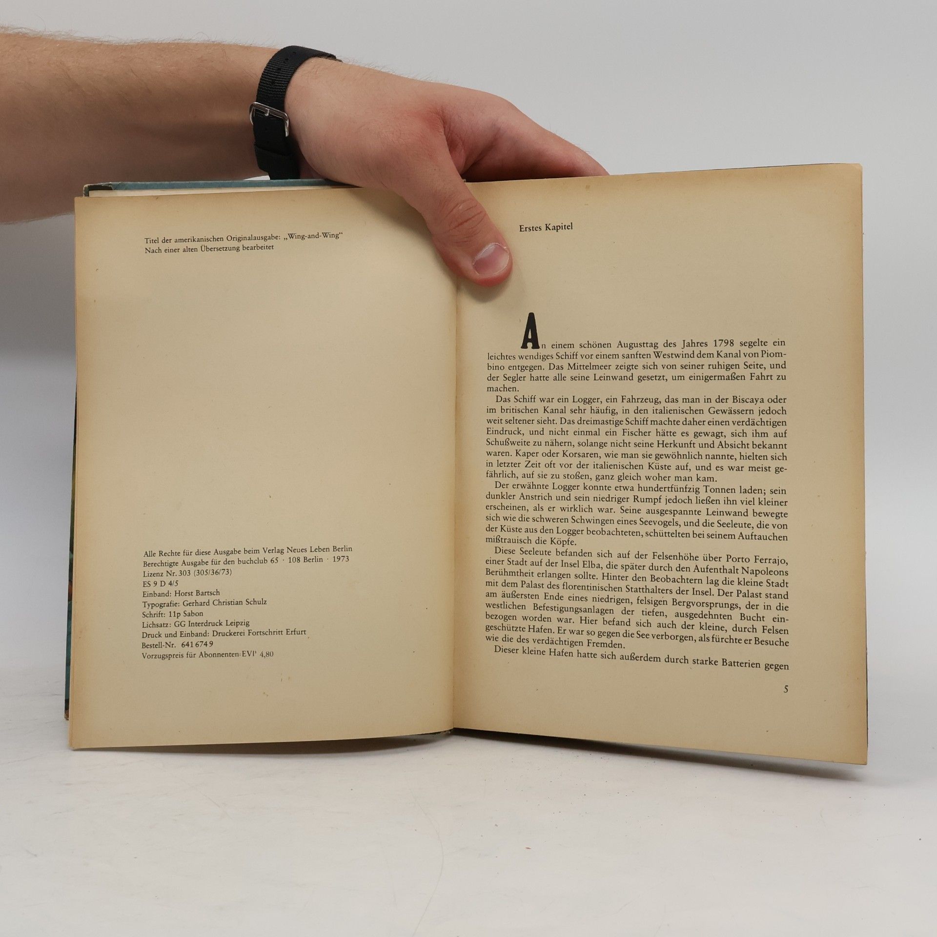 James Fenimore Cooper Der Kaperkapitän