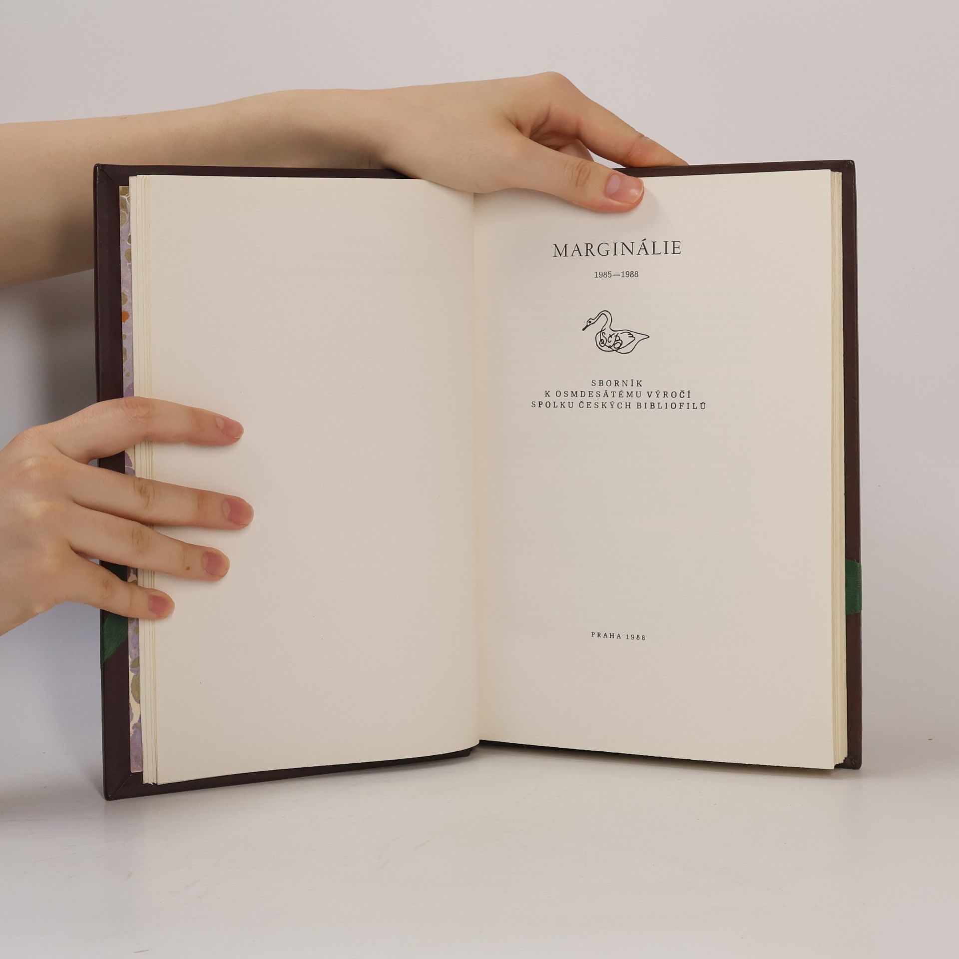 Spolek Českých Bibliofilů Marginálie 1985-1988