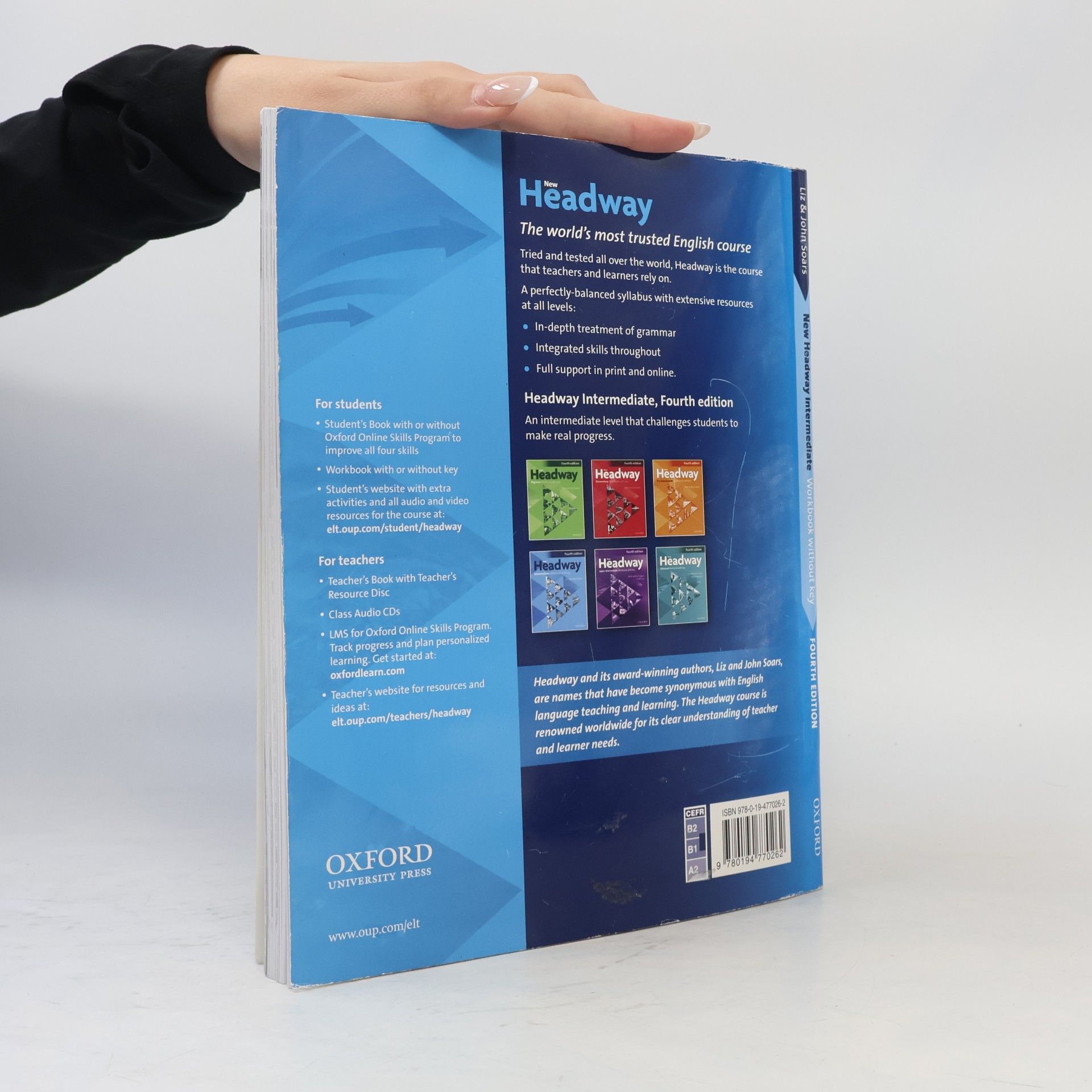 John Soars New Headway Fourth Edition Intermediate Workbook Without Key