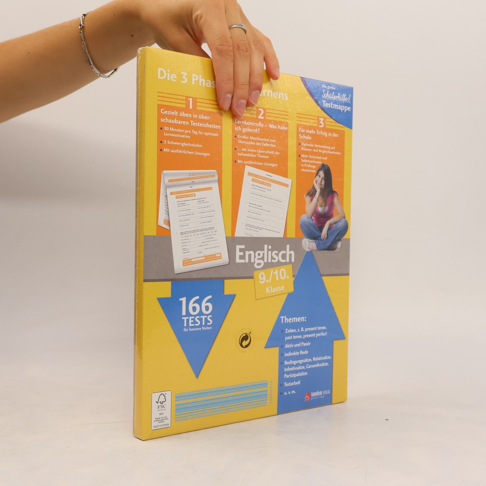 Autorenkollektiv Die große Schülerhilfe-Testmappe. Englisch. Grammatik 9./10. Klasse