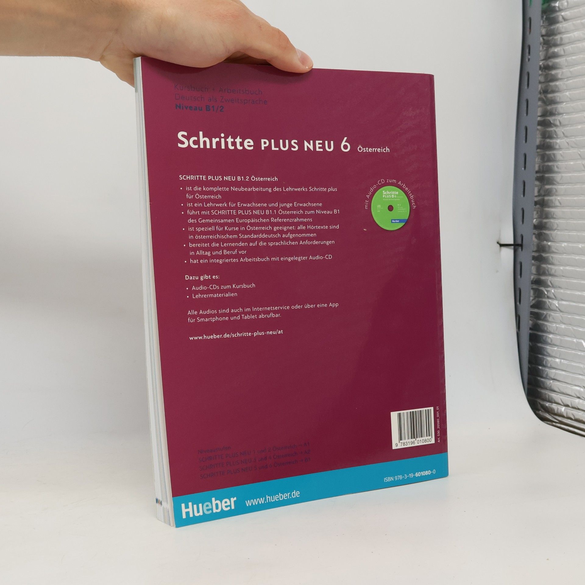 Silke Hilpert Schritte plus Neu 6 - Österreich. Kursbuch + Arbeitsbuch mit Audio-CD zum Arbeitsbuch