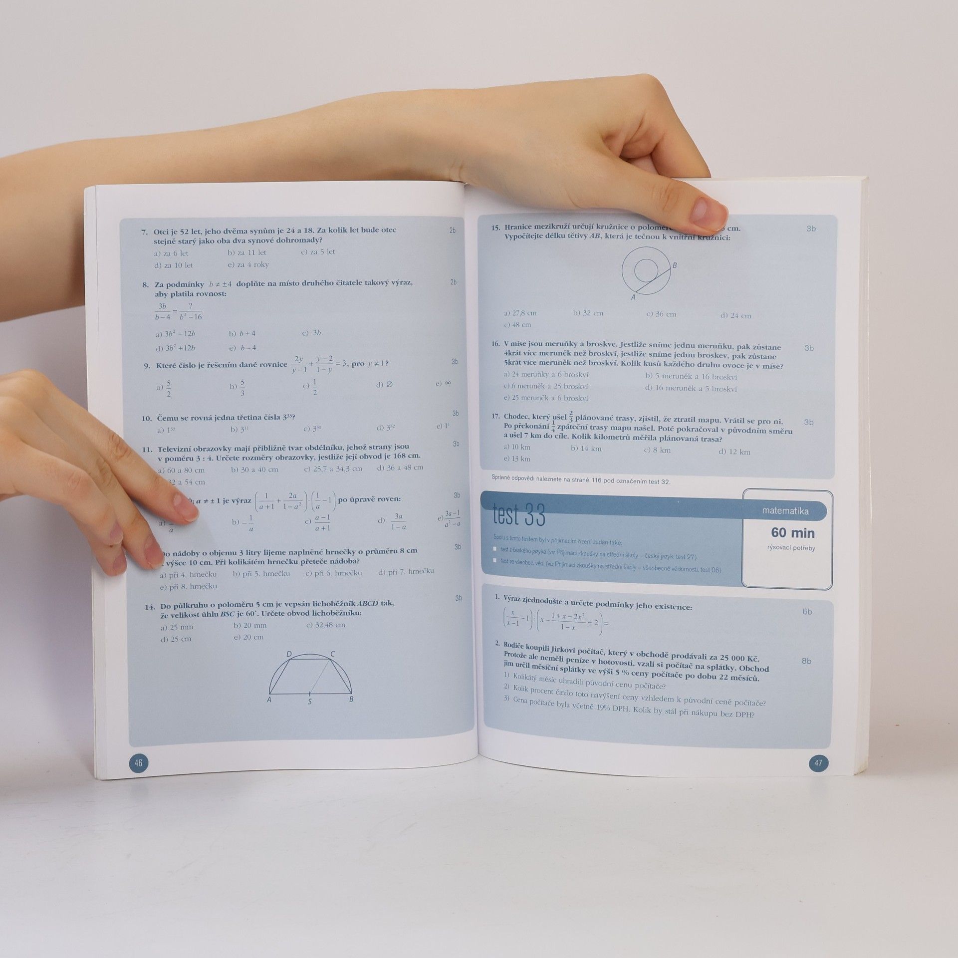 Andrea Brázdová Přijímací zkoušky na střední školy - matematika