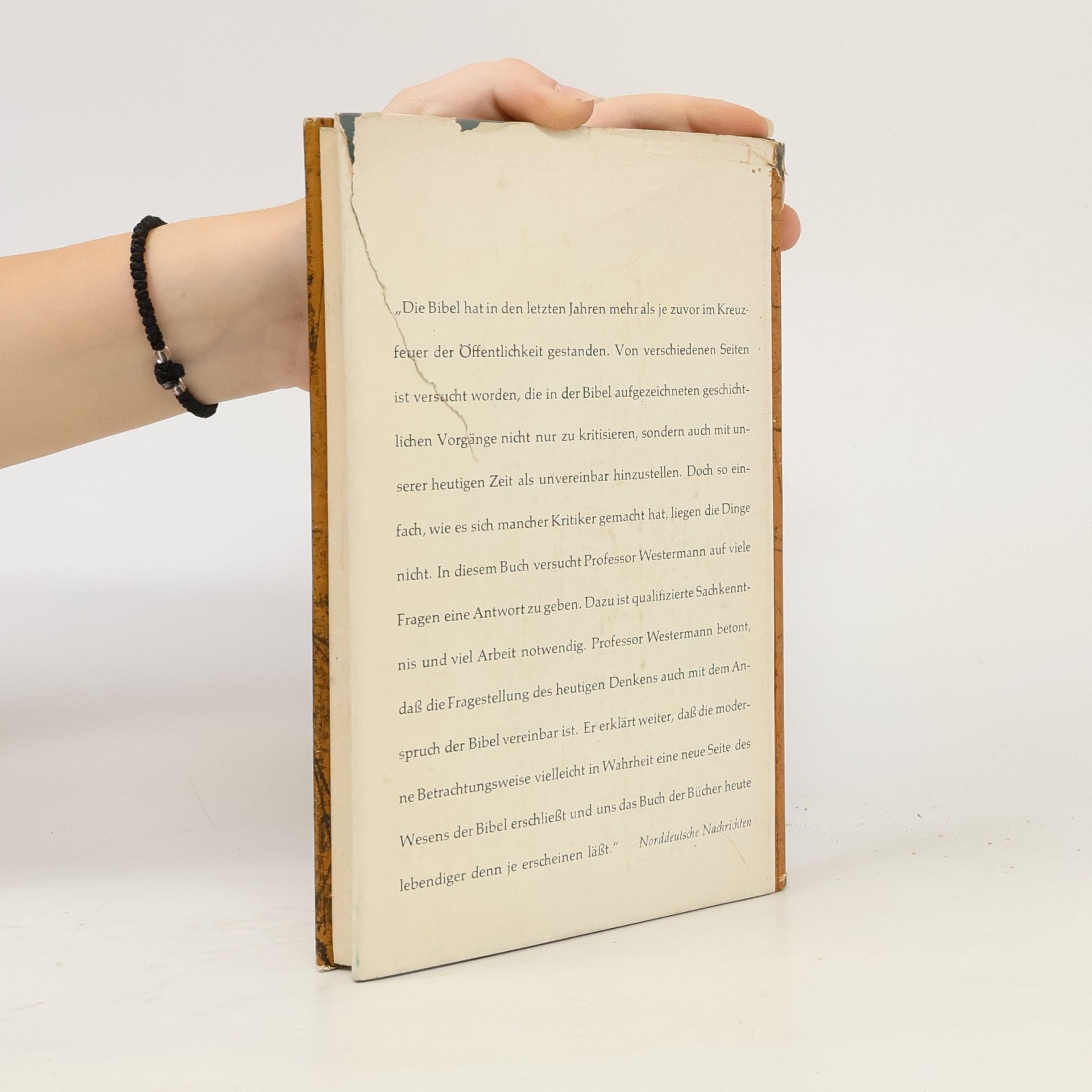 Claus Westermann Umstrittene Bibel