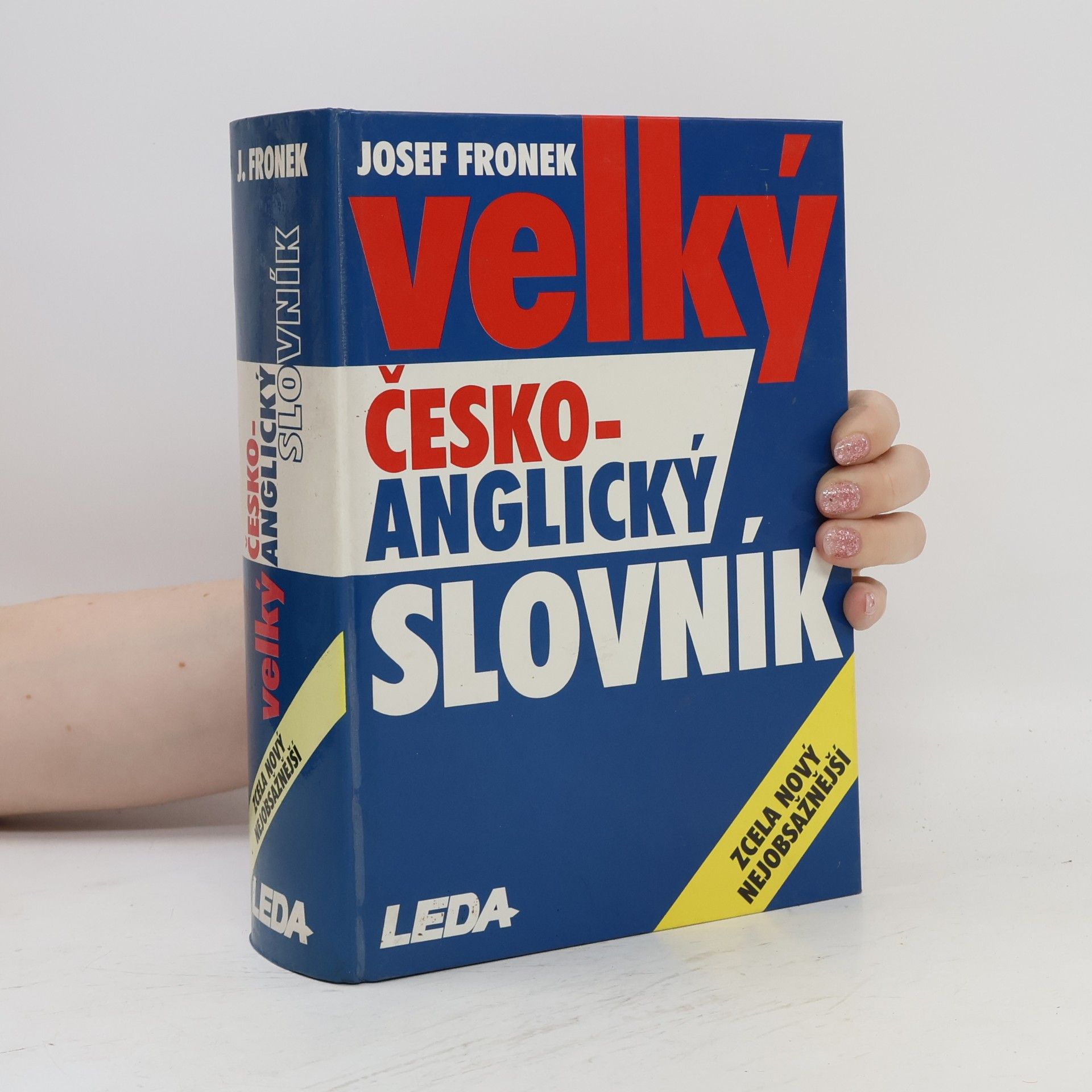 Josef Fronek Velký česko-anglický slovník