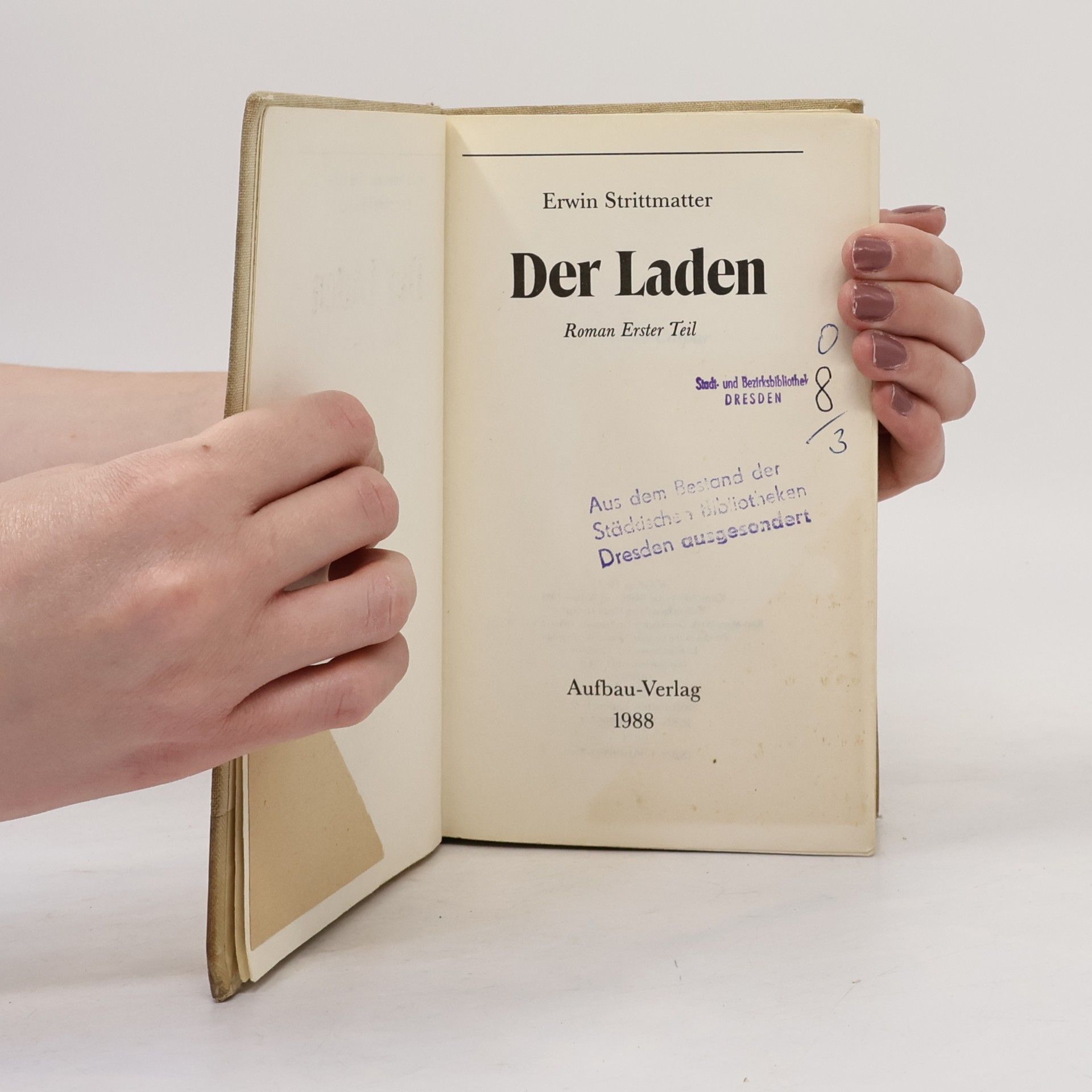 Erwin Strittmatter Der Laden