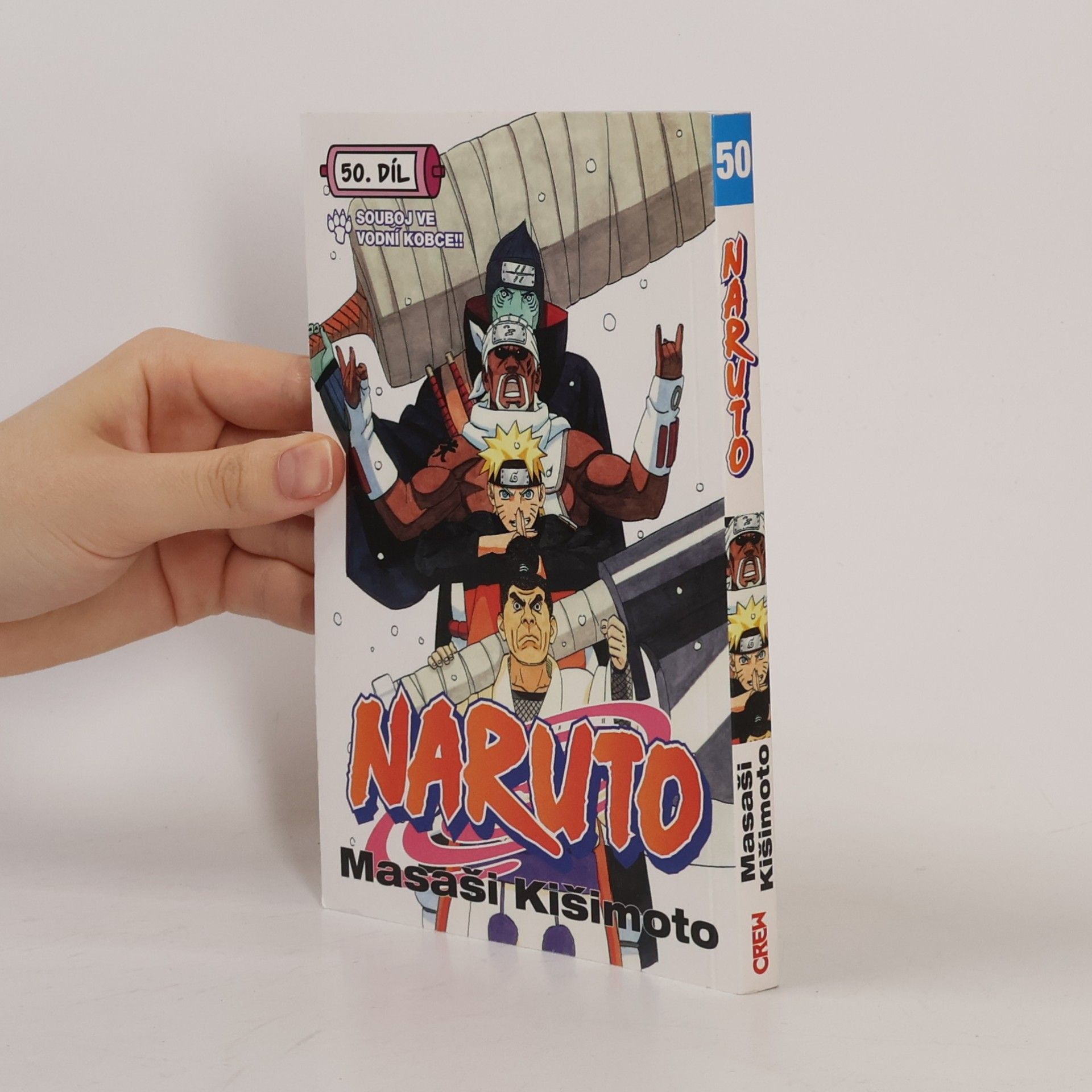 Masaši Kišimoto Naruto 50. díl. Souboj ve vodní kobce