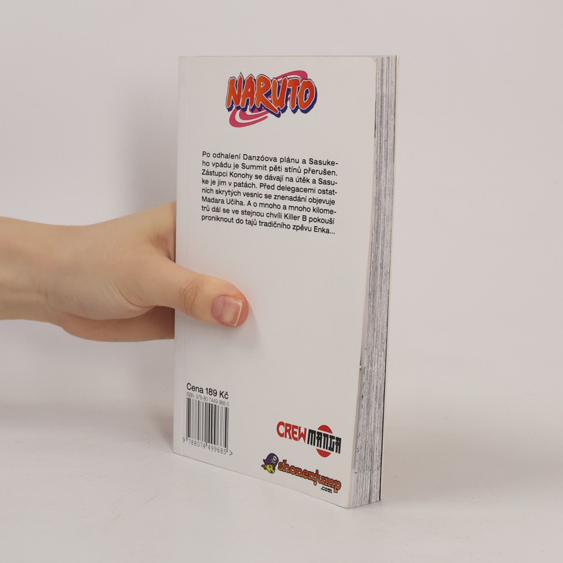 Masaši Kišimoto Naruto 50. díl. Souboj ve vodní kobce