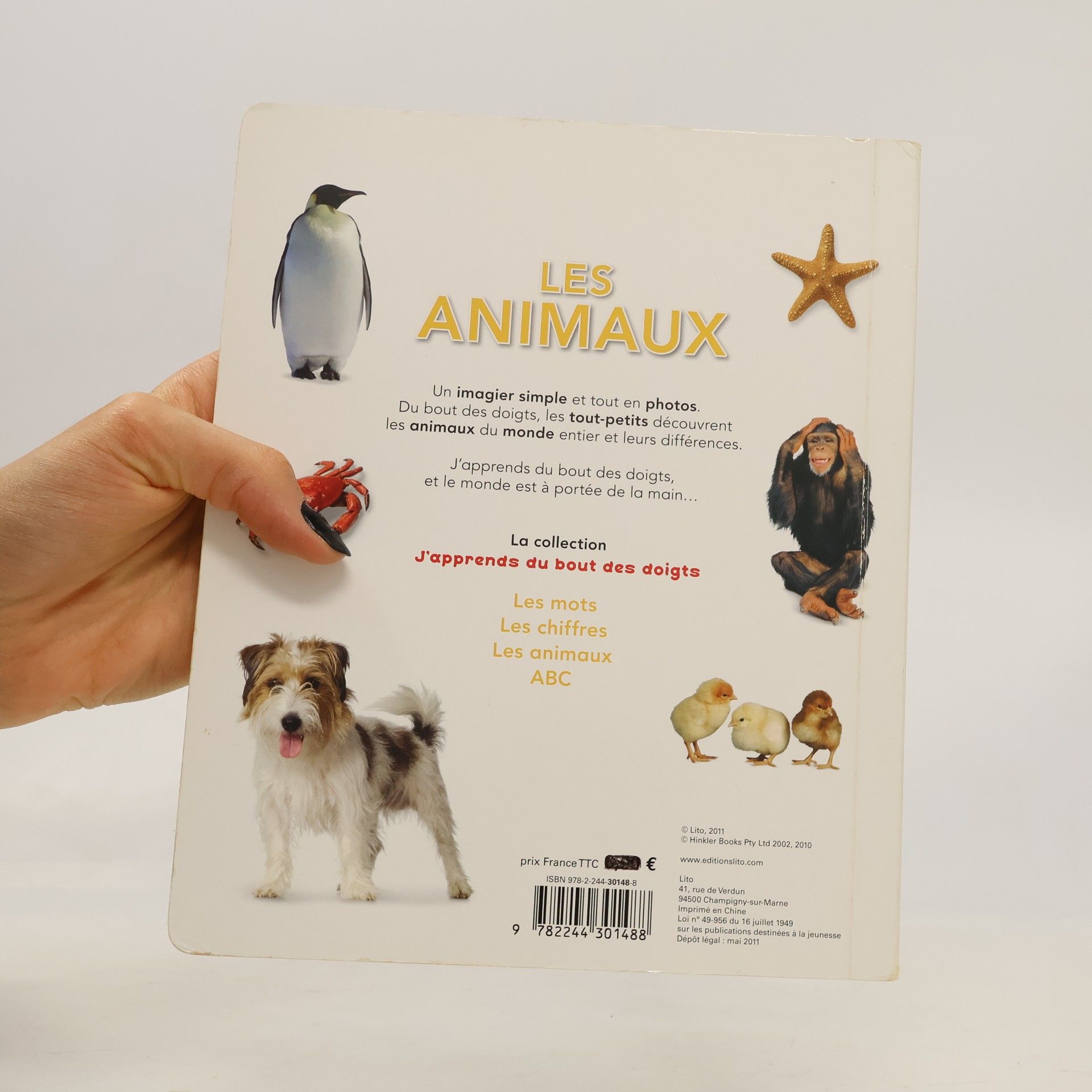 J'apprends du bout des doigts: Les Animaux