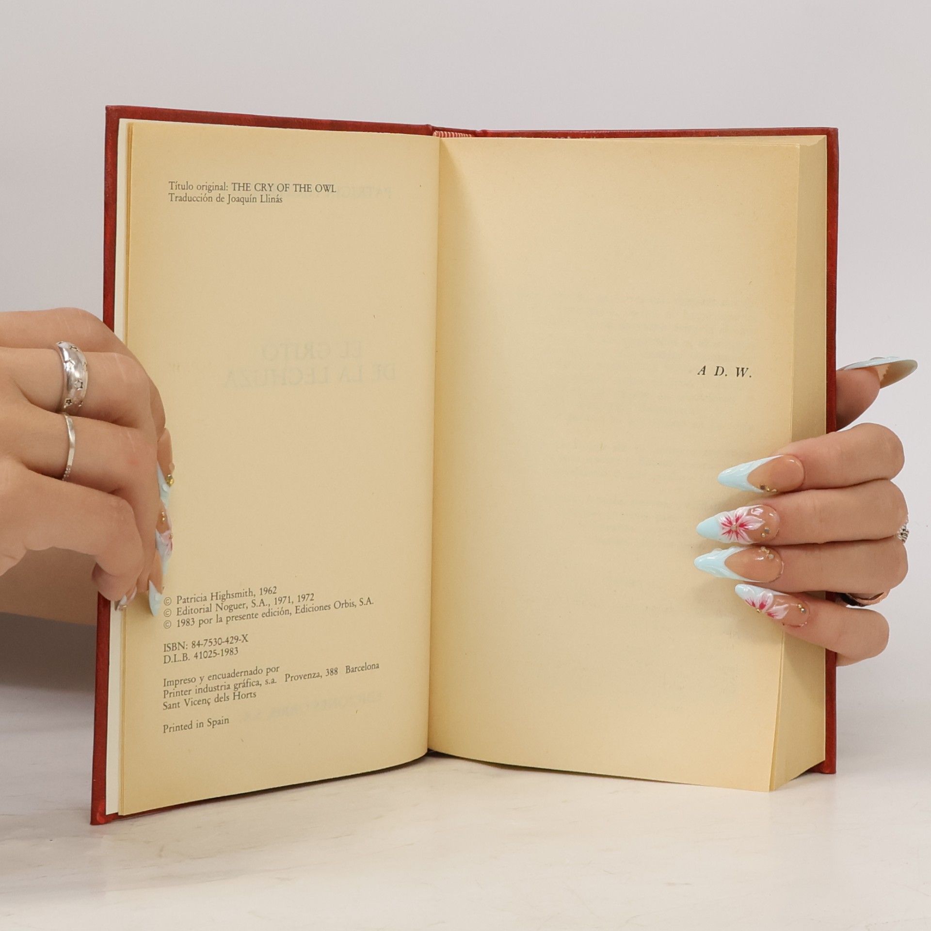 Patricia Highsmith El grito de la lechuza