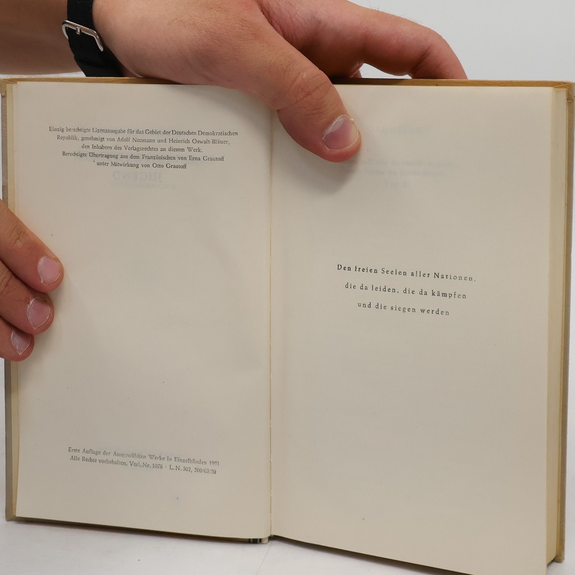 Romain Rolland Johann Christofs Jugend