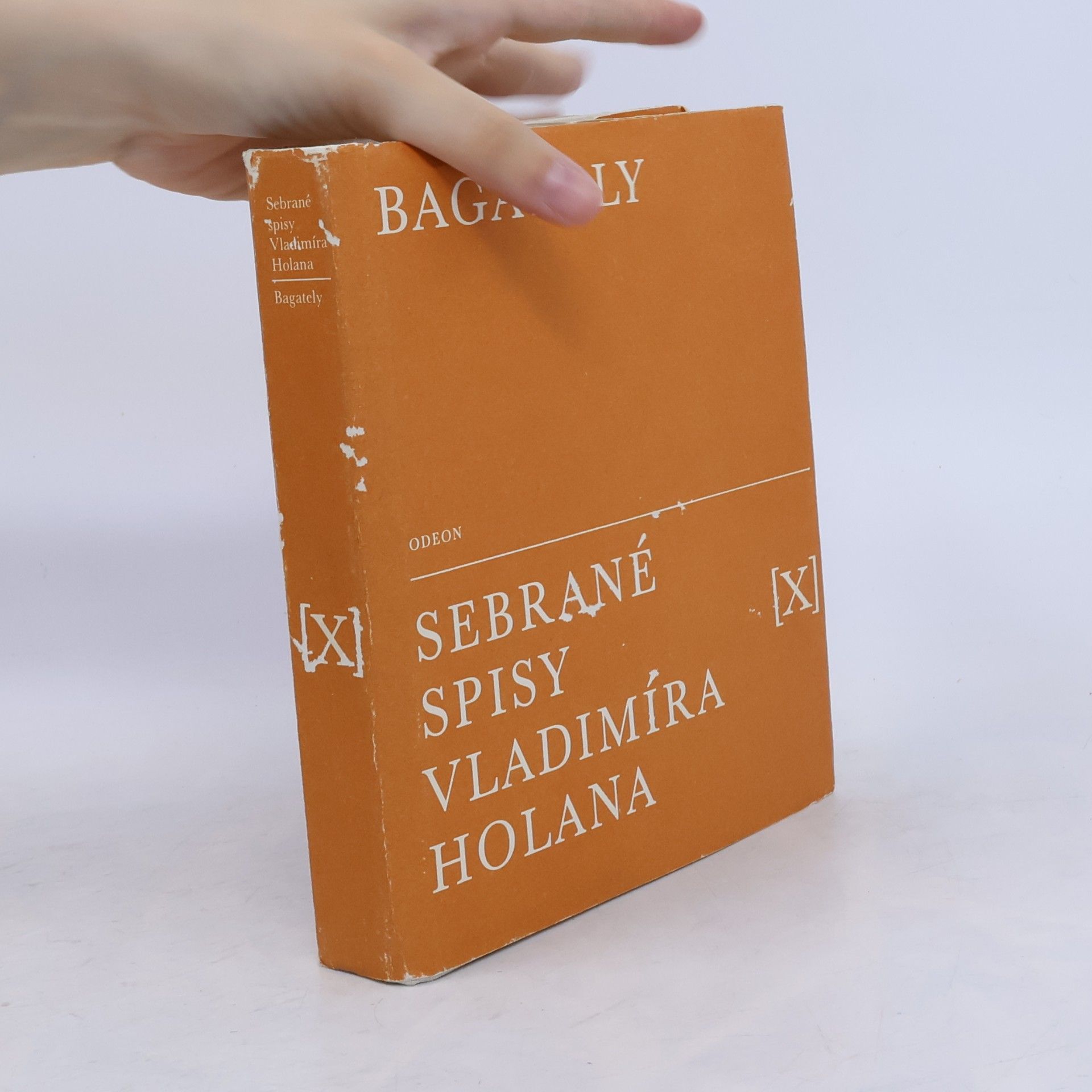 Vladimír Holan Bagately. Sebrané spisy Vladimíra Holana X