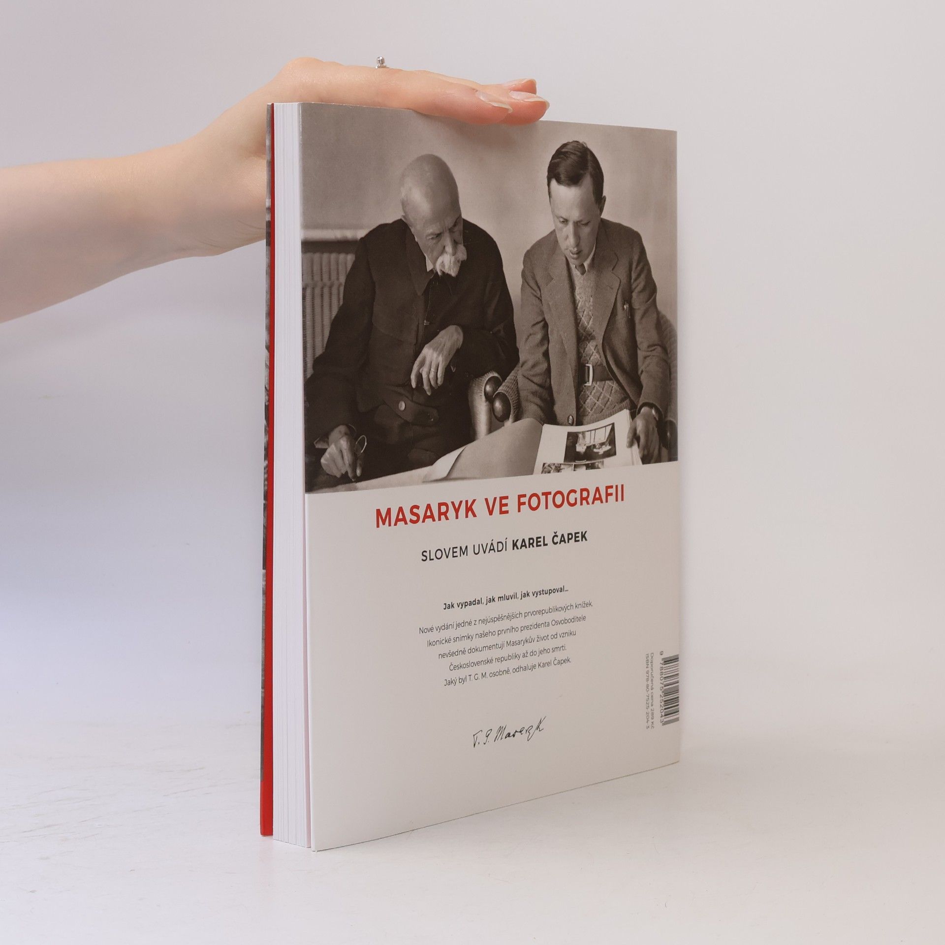 Karel Čapek Masaryk ve fotografii