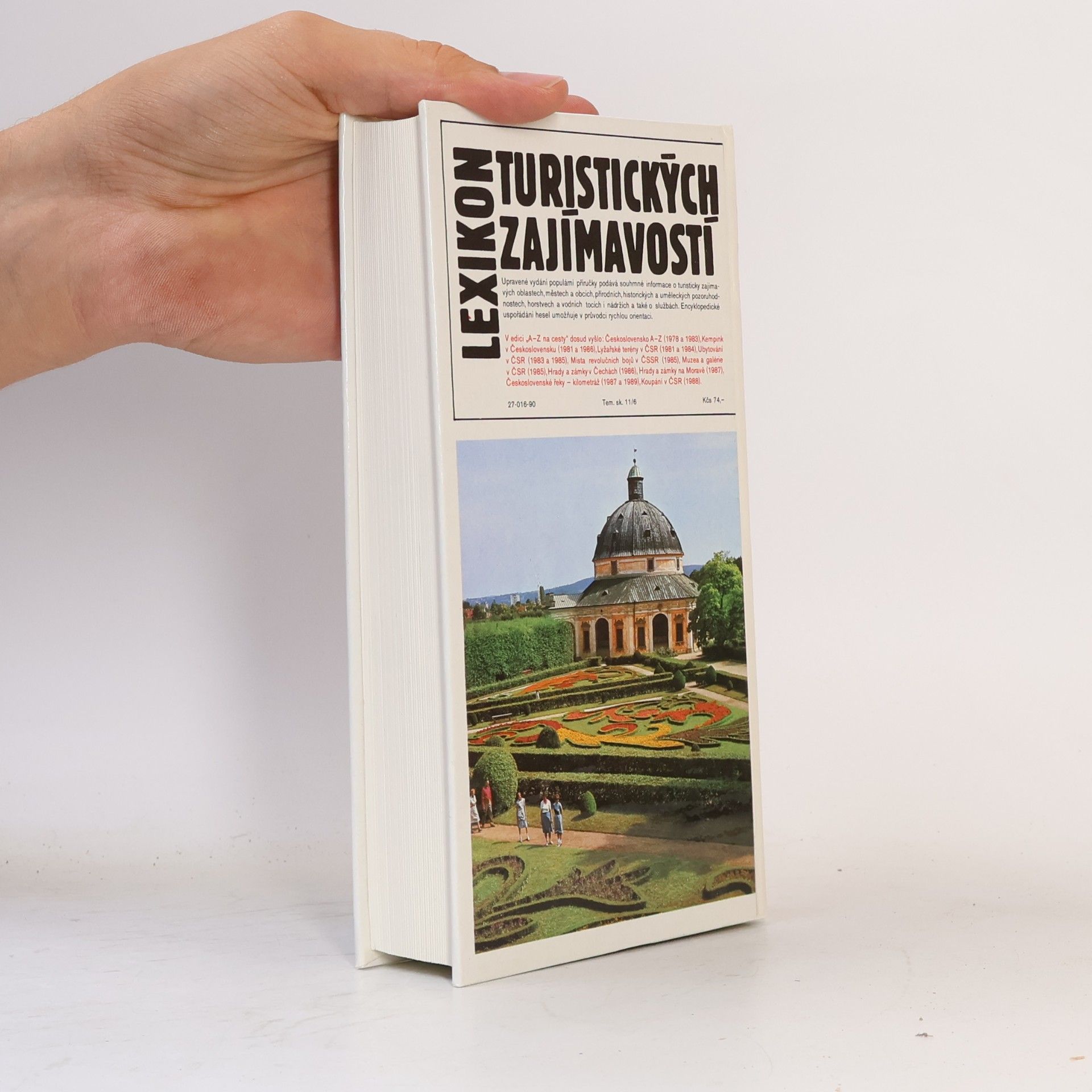 Josef Hobzek Lexikon turistických zajímavostí A-Z na cesty. Čechy, Morava, Slezsko