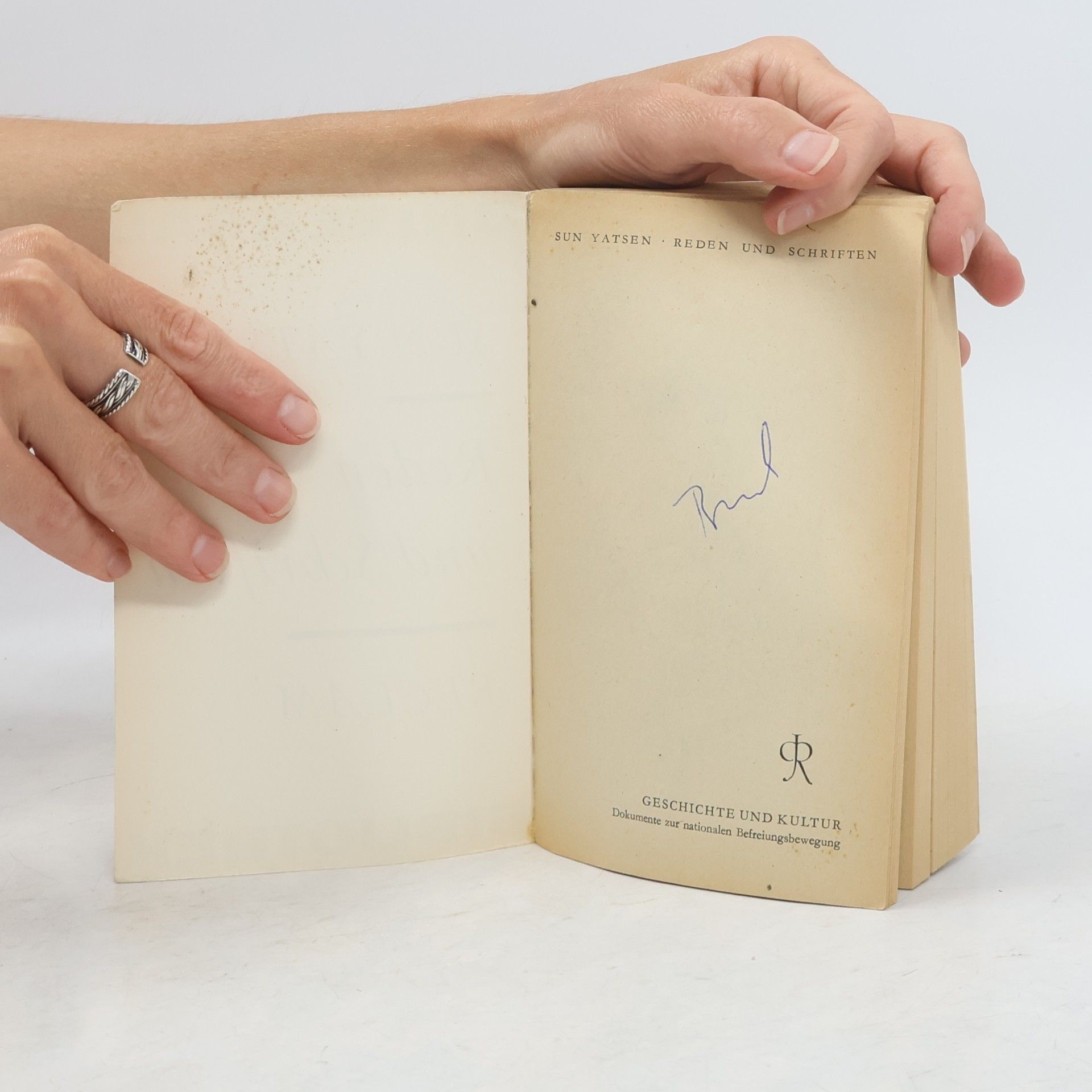 Sun Yatsen Reden und Schriften