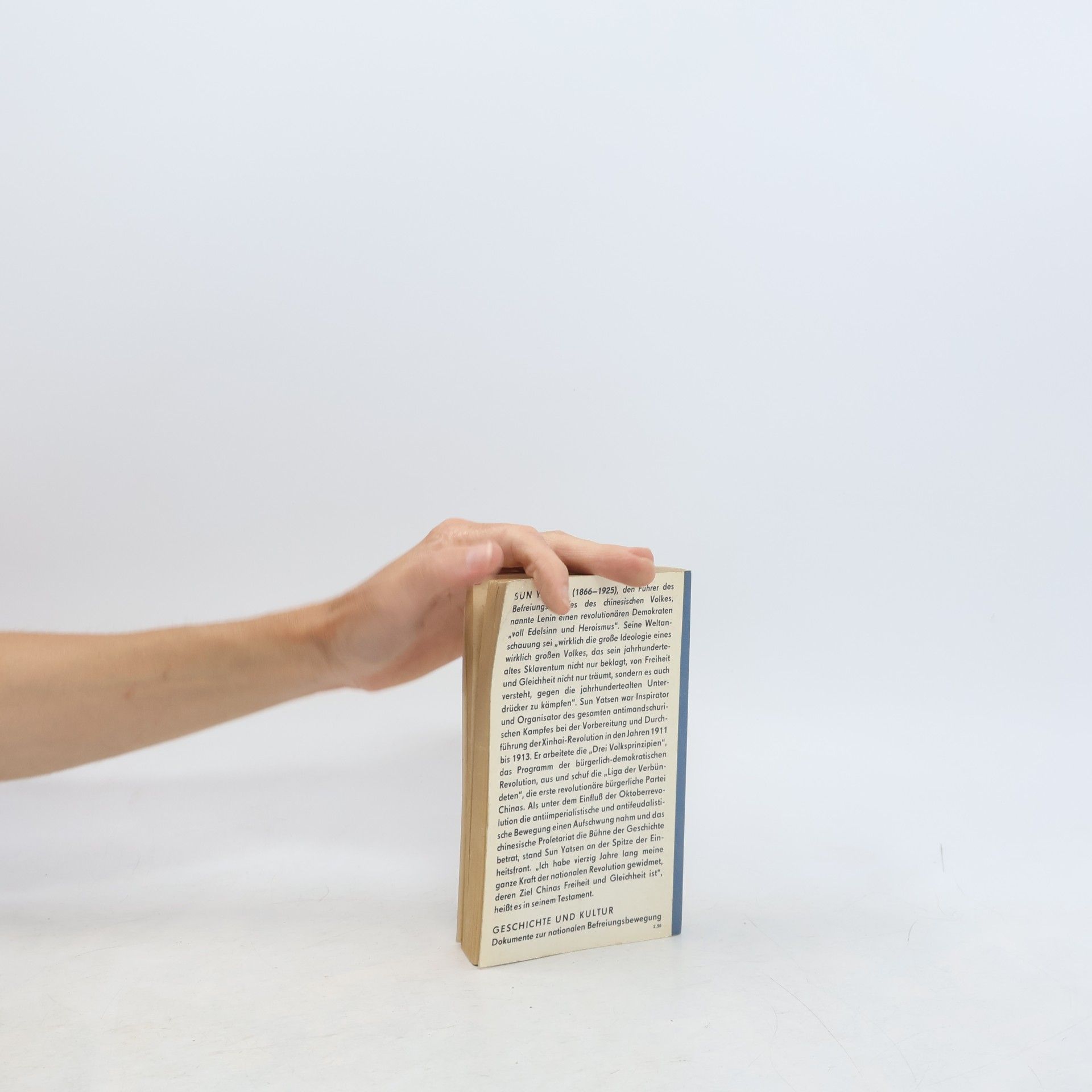 Sun Yatsen Reden und Schriften
