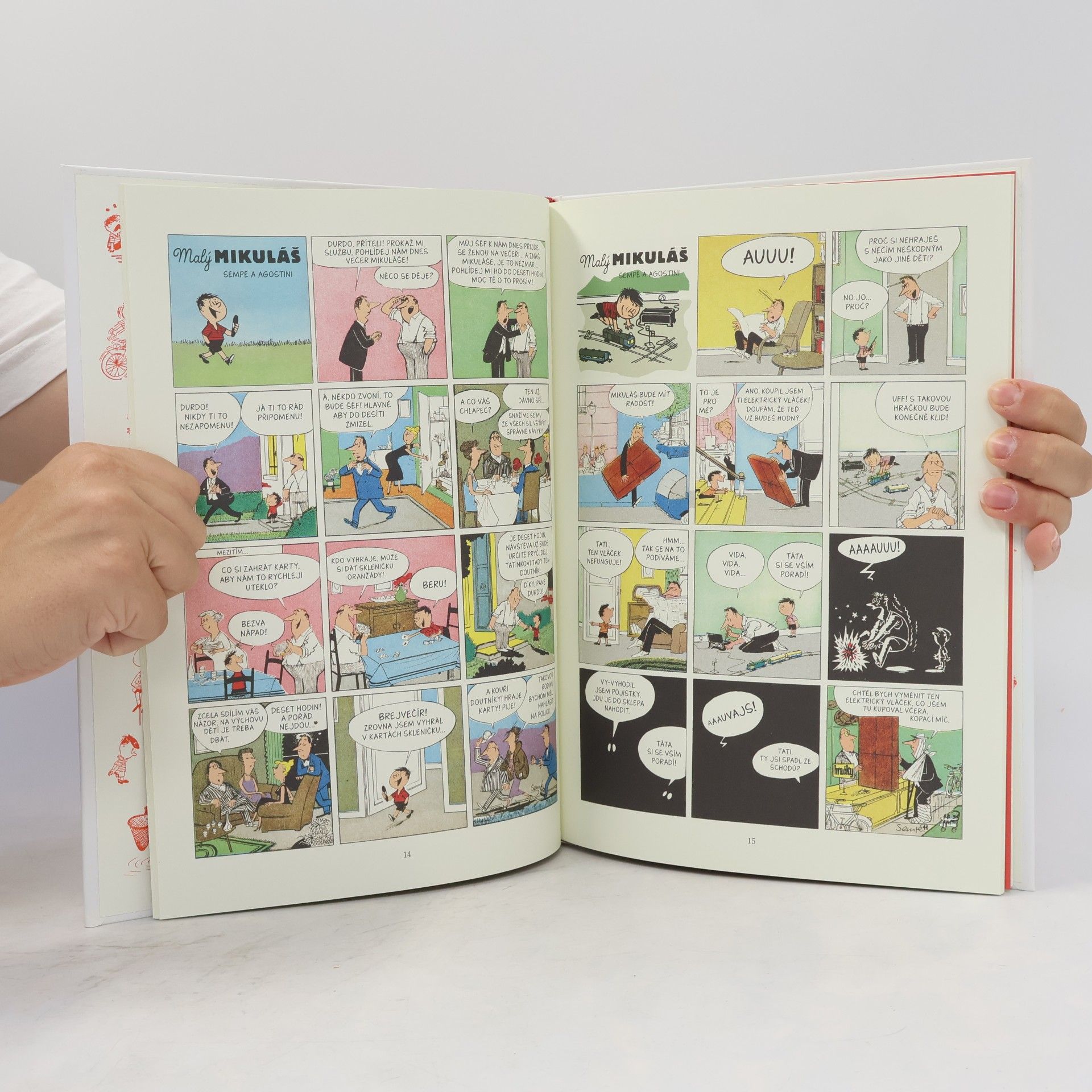 Jean-Jacques Sempé Malý Mikuláš : původní komiks