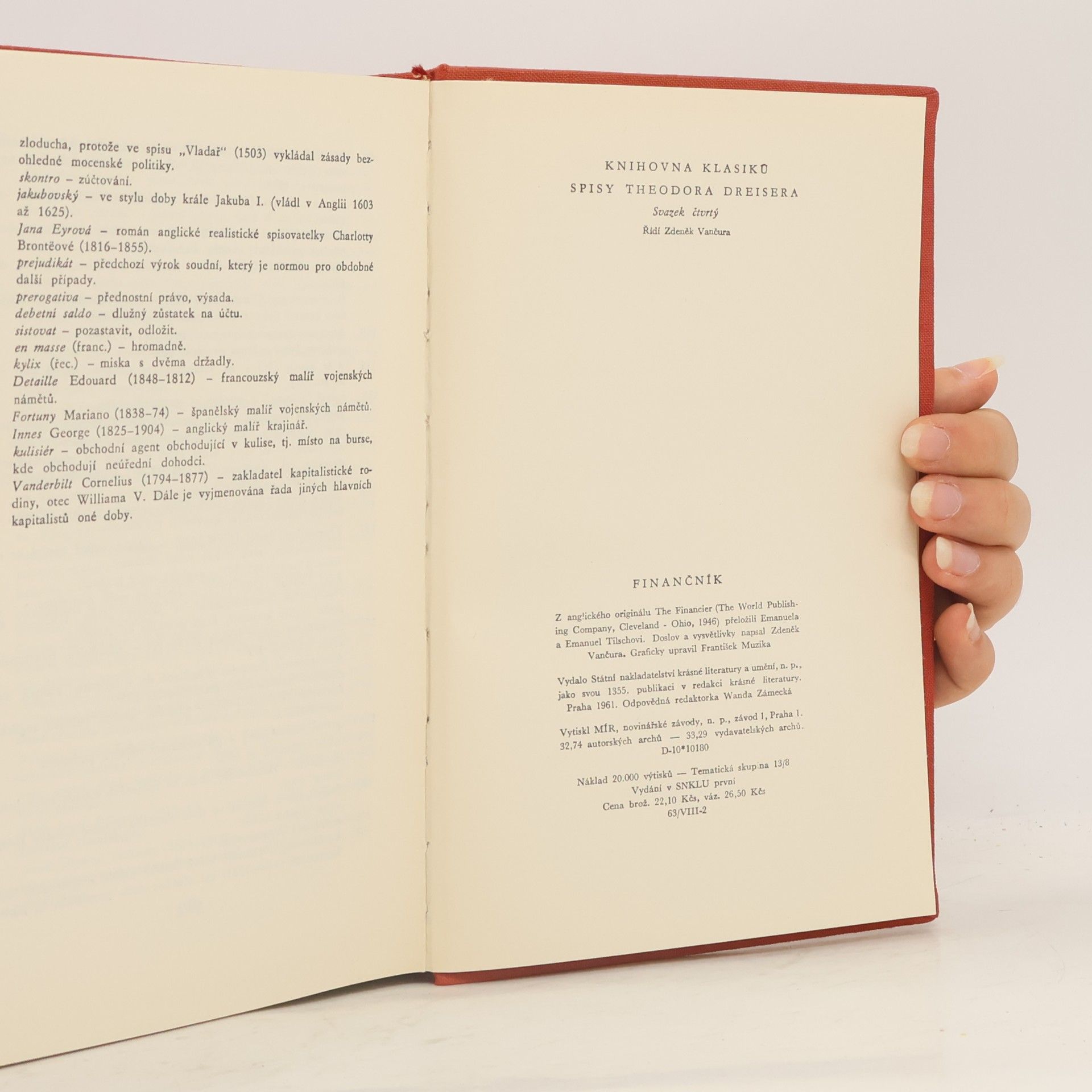 Theodore Dreiser Finančník
