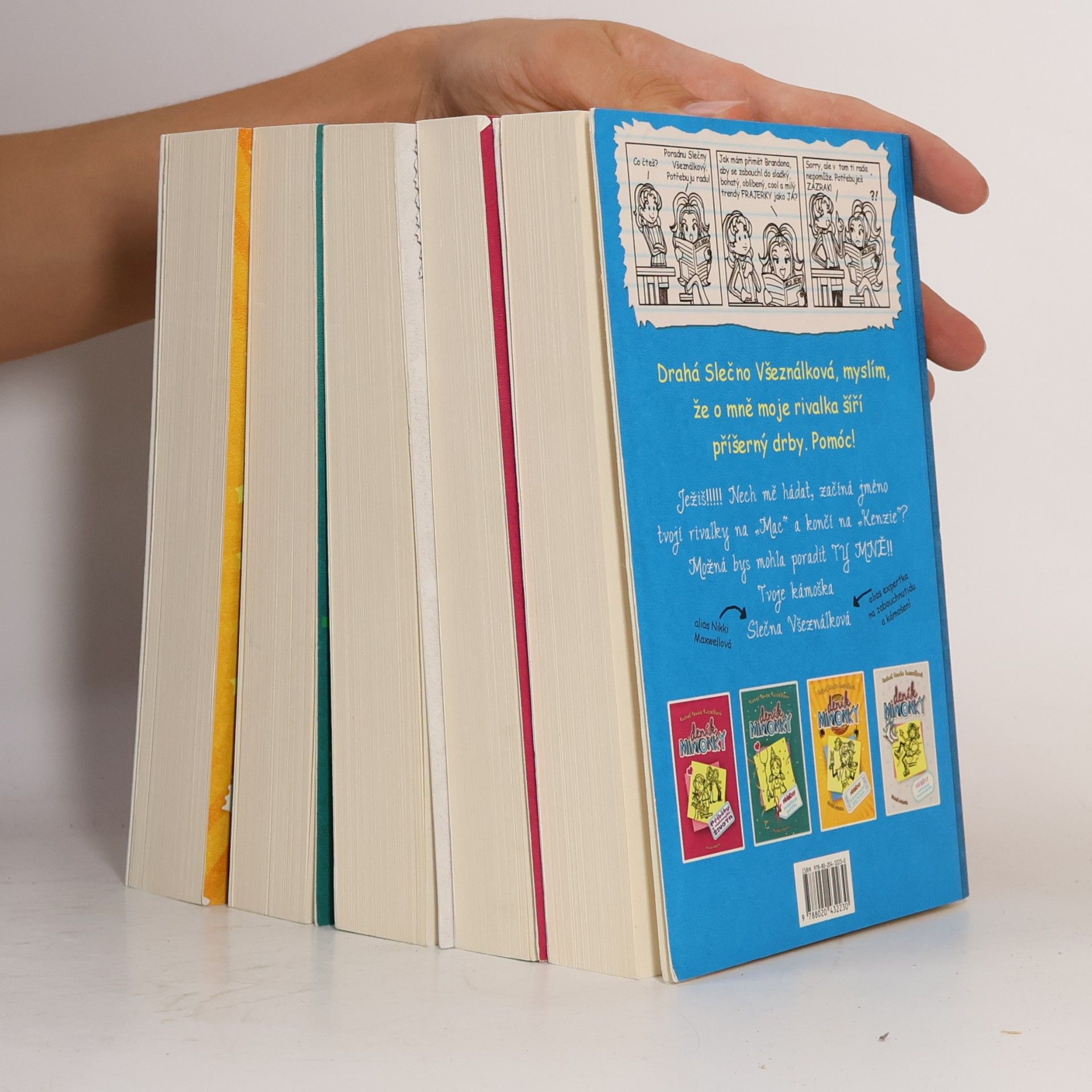 Rachel Renée Russellová Deník mimoňky 1-5 (box)