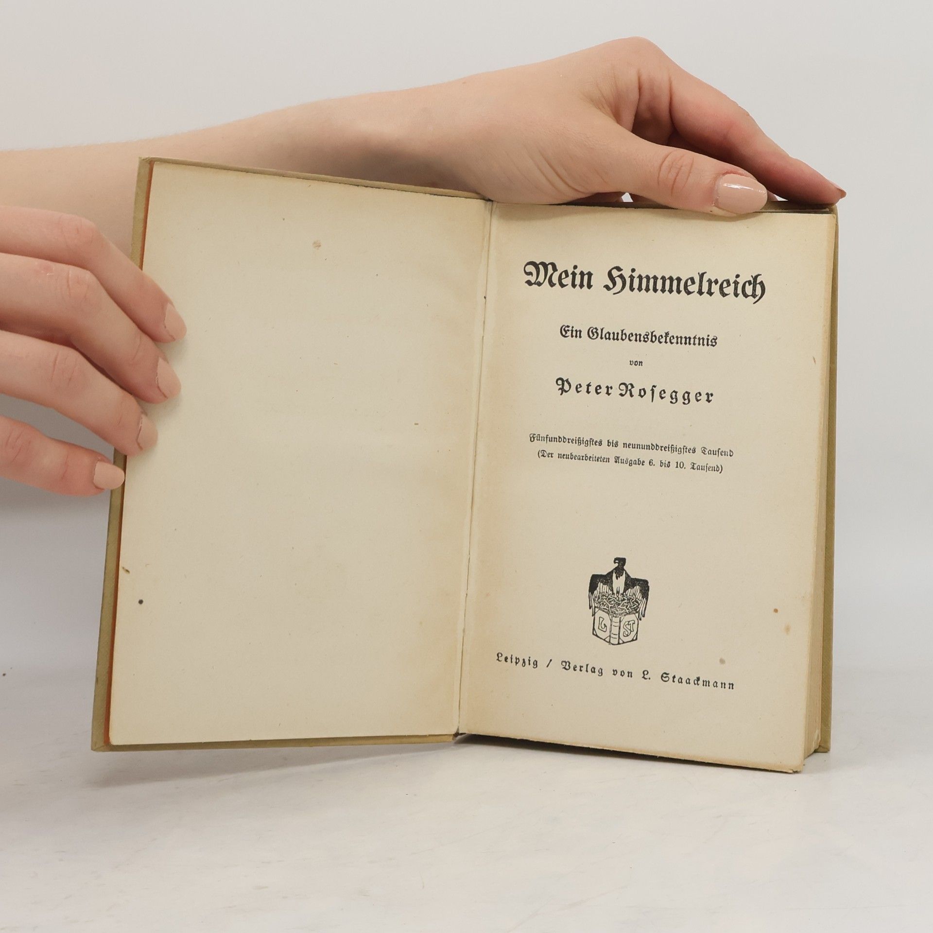 Peter Rosegger Mein Himmelreich