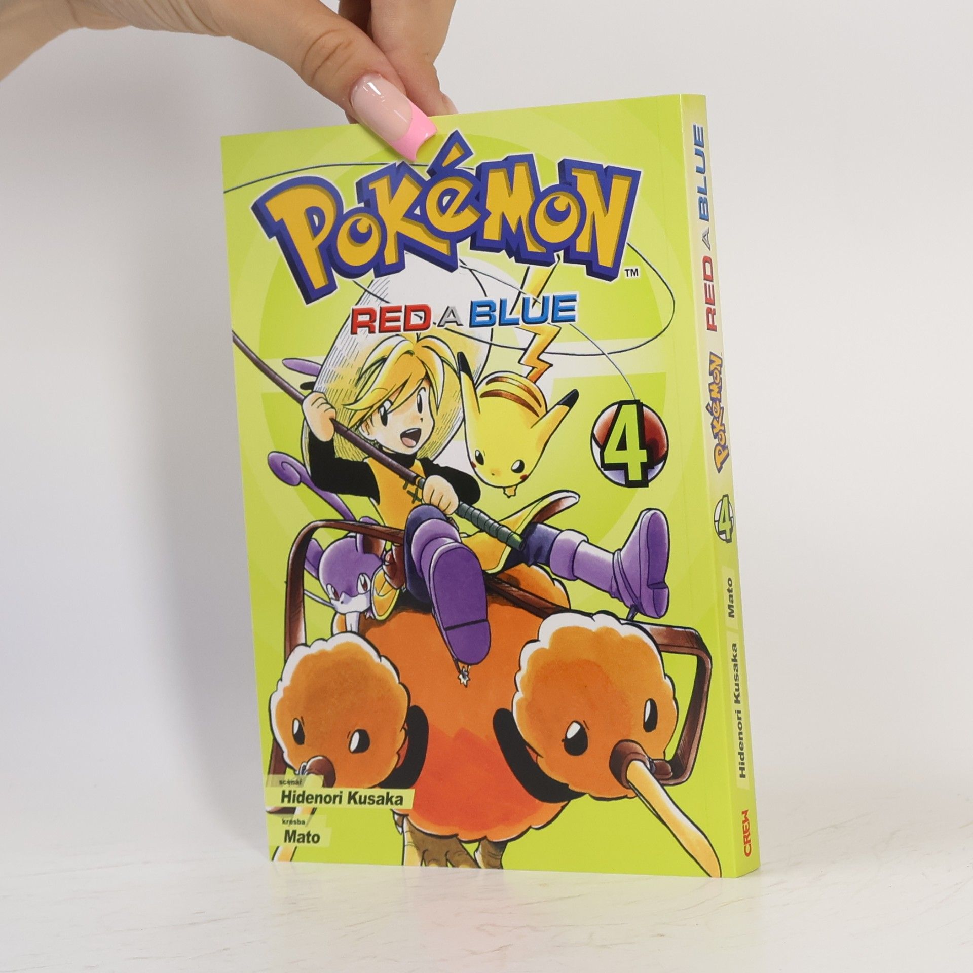 Hidenori Kusaka Pokémon. Red a Blue 4