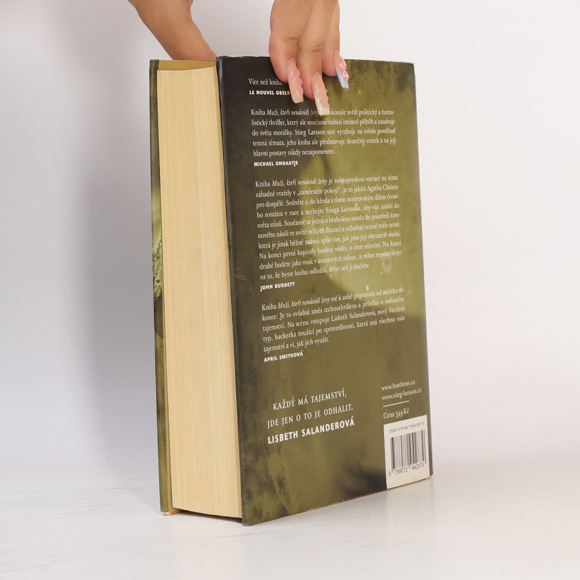 Stieg Larsson Muži, kteří nenávidí ženy